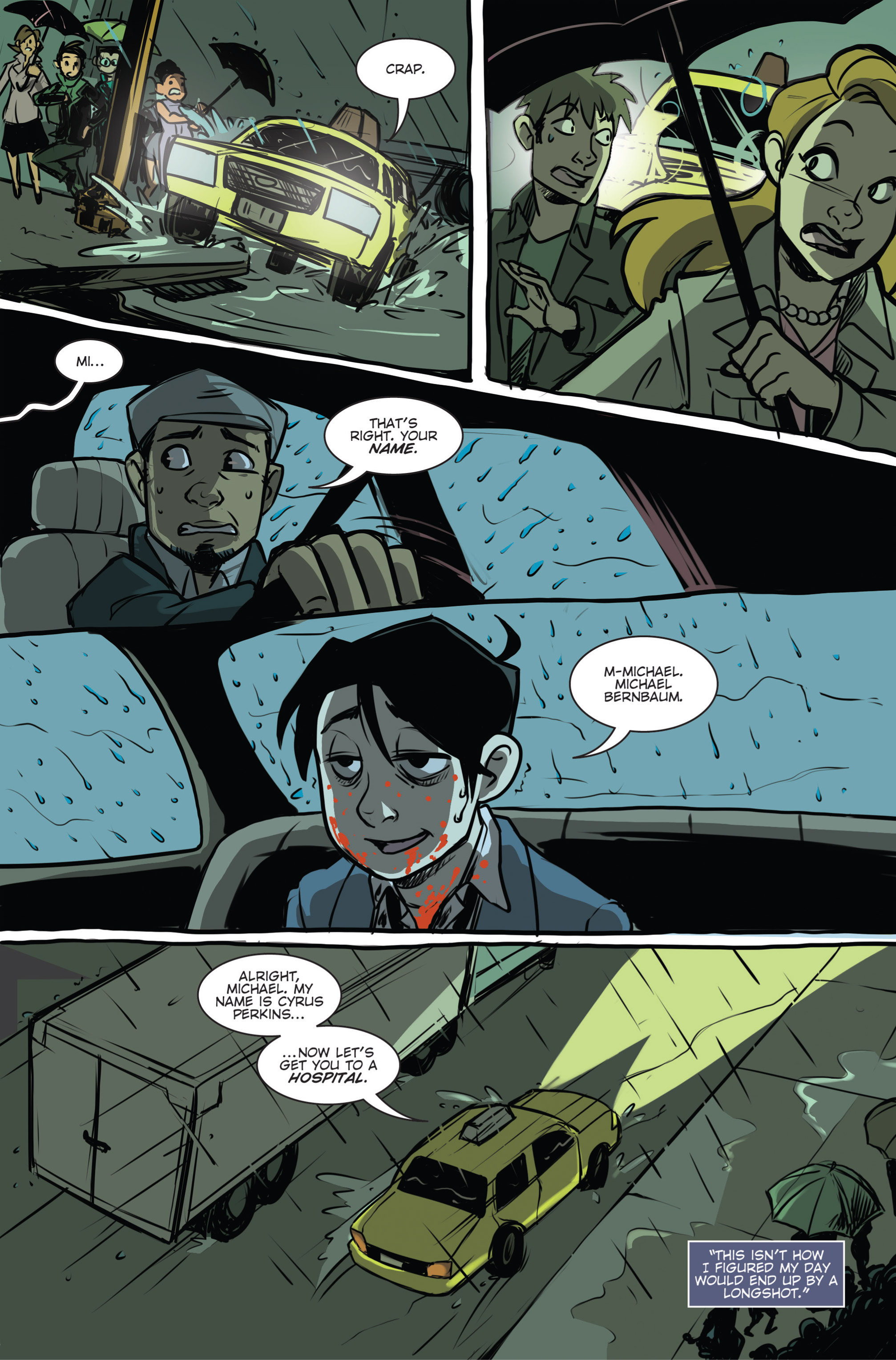Read online Cyrus Perkins and the Haunted Taxicab comic -  Issue # TPB - 6