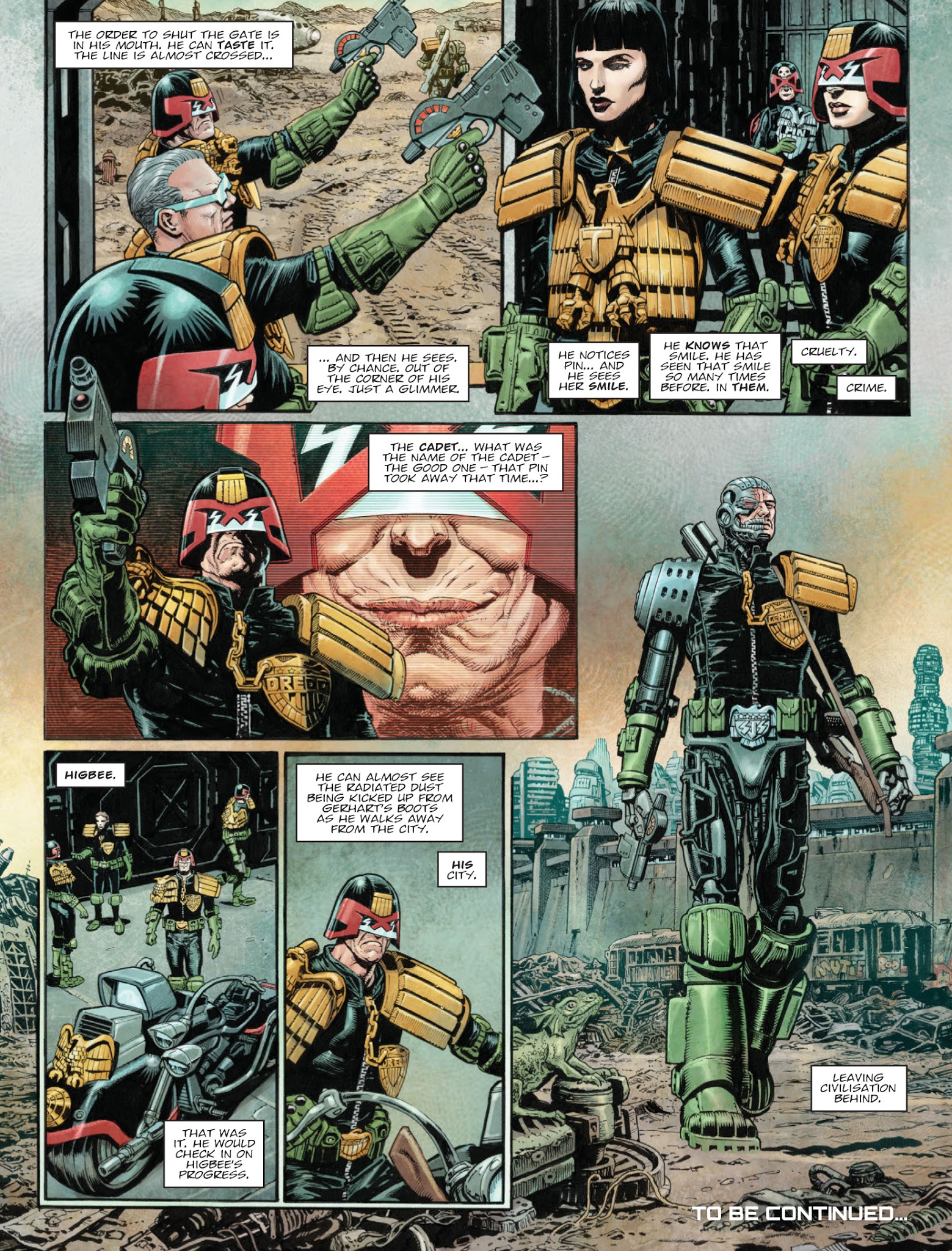 Read online 2000 AD comic -  Issue #2074 - 8