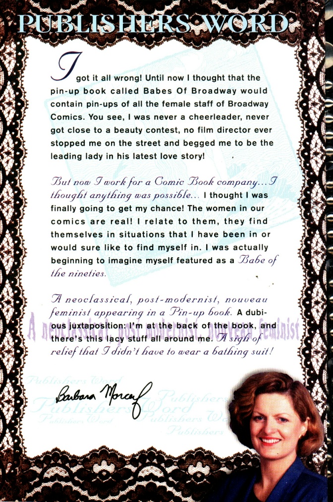 Read online Babes of Broadway comic -  Issue # Full - 27