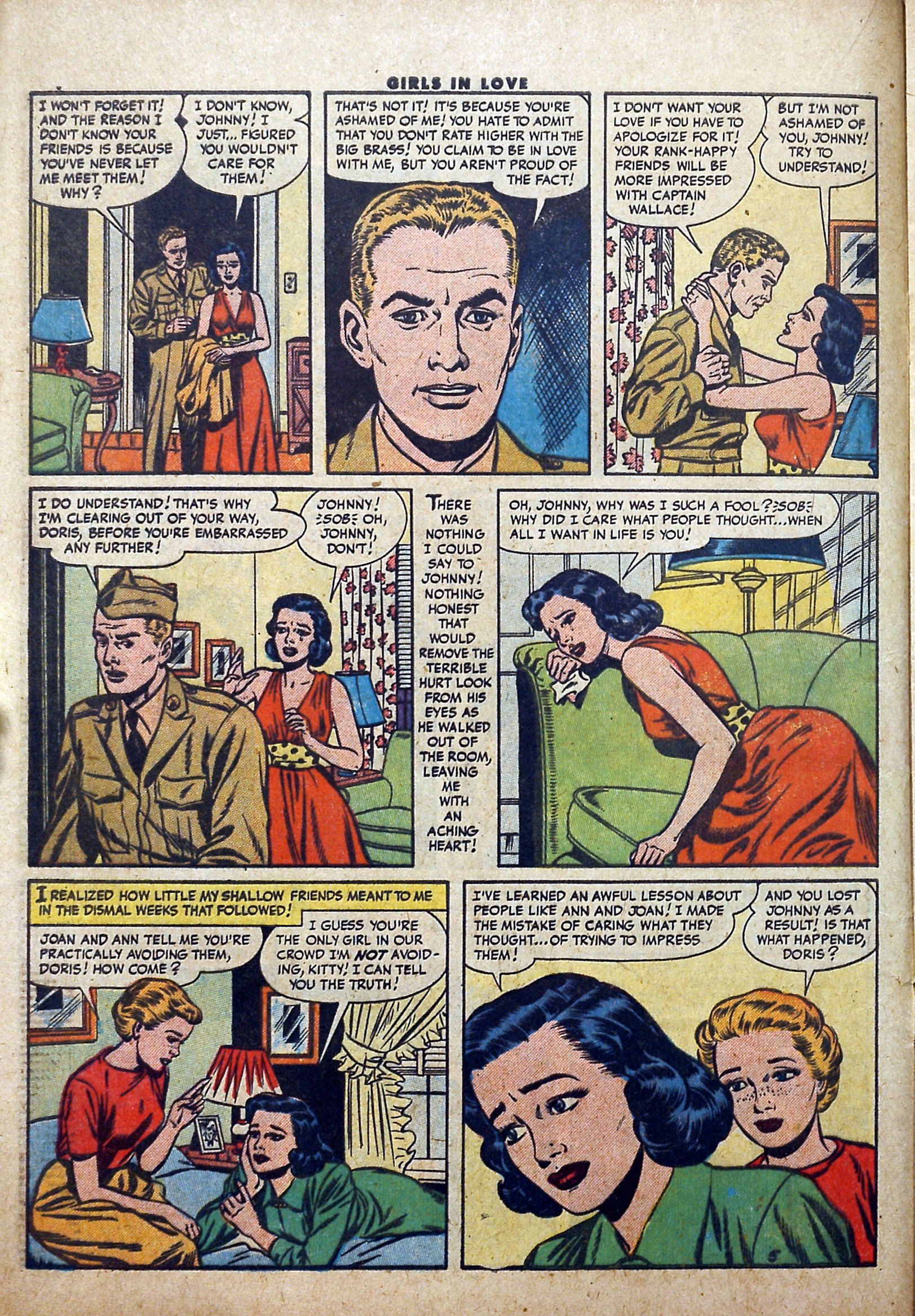 Read online Girls in Love (1955) comic -  Issue #54 - 16