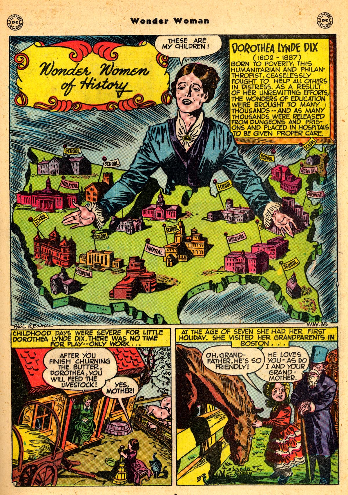Read online Wonder Woman (1942) comic -  Issue #29 - 31