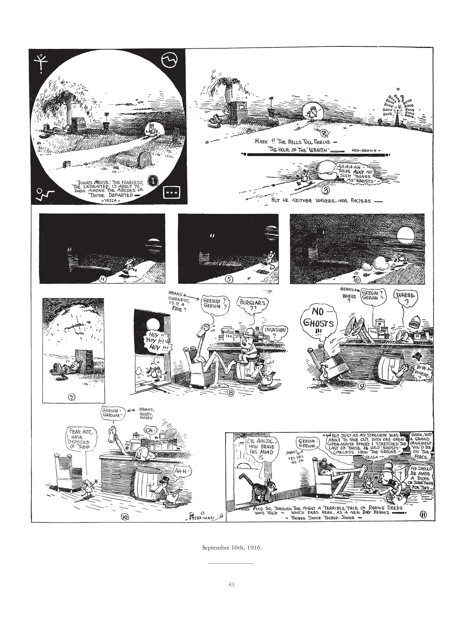 Read online Krazy & Ignatz comic -  Issue # TPB 1 - 43