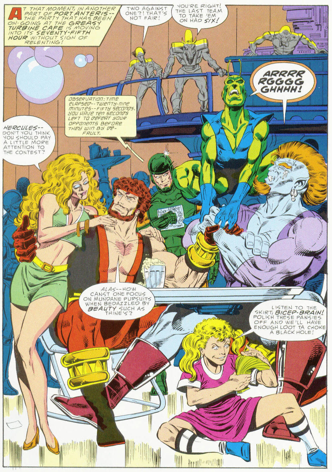 Marvel Graphic Novel issue 37 - Hercules Prince of Power - Full Circle - Page 16