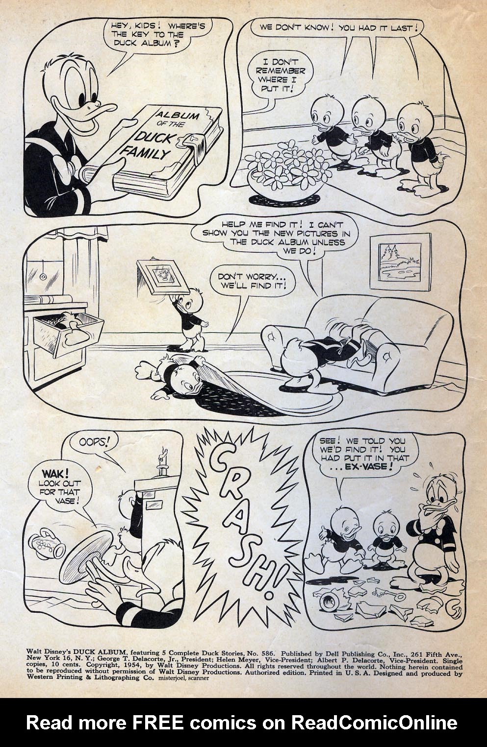 Read online Four Color Comics comic -  Issue #586 - 2