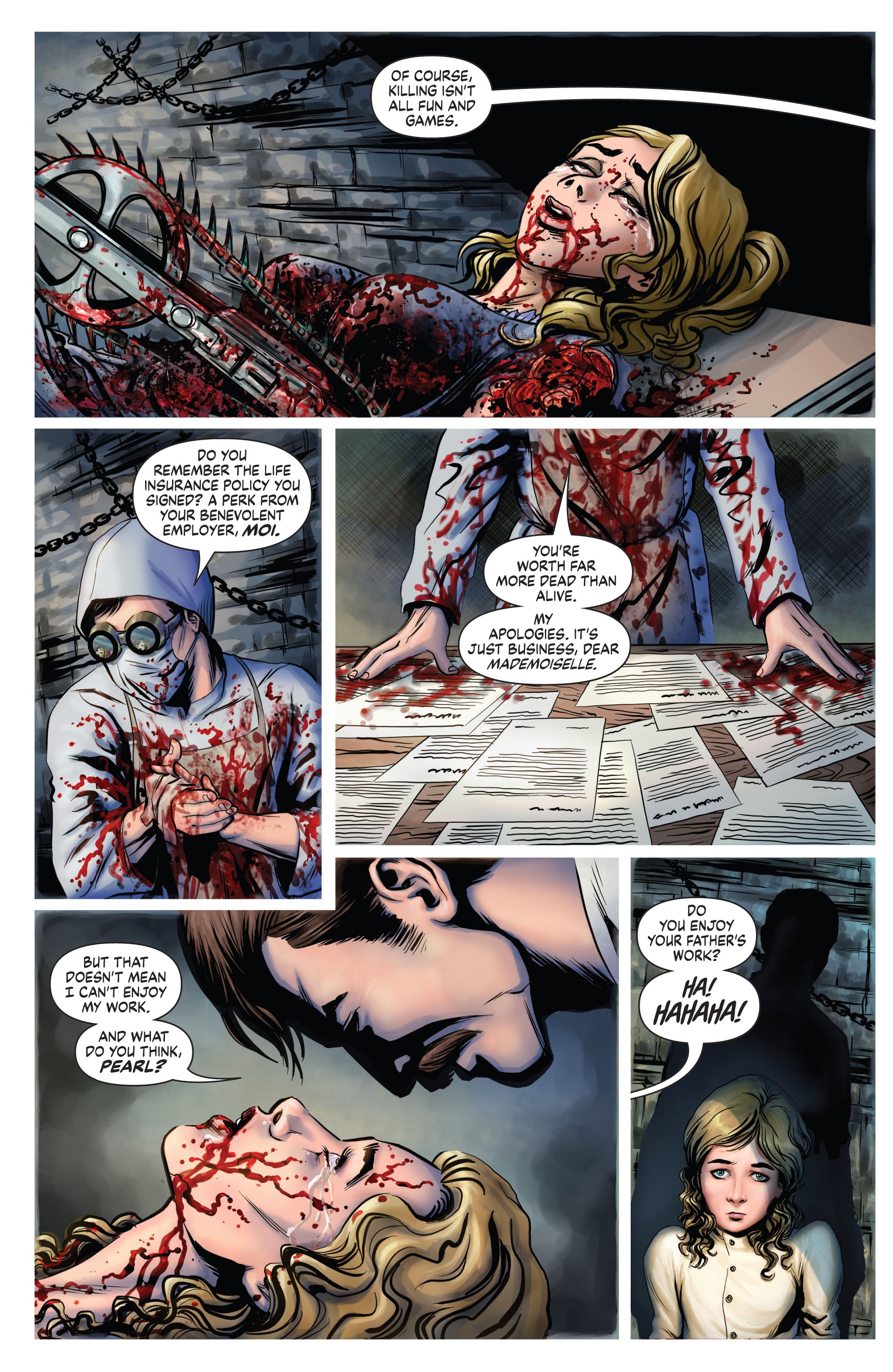 Read online Grimm Tales of Terror Quarterly: H.H. Holmes comic -  Issue # Full - 49