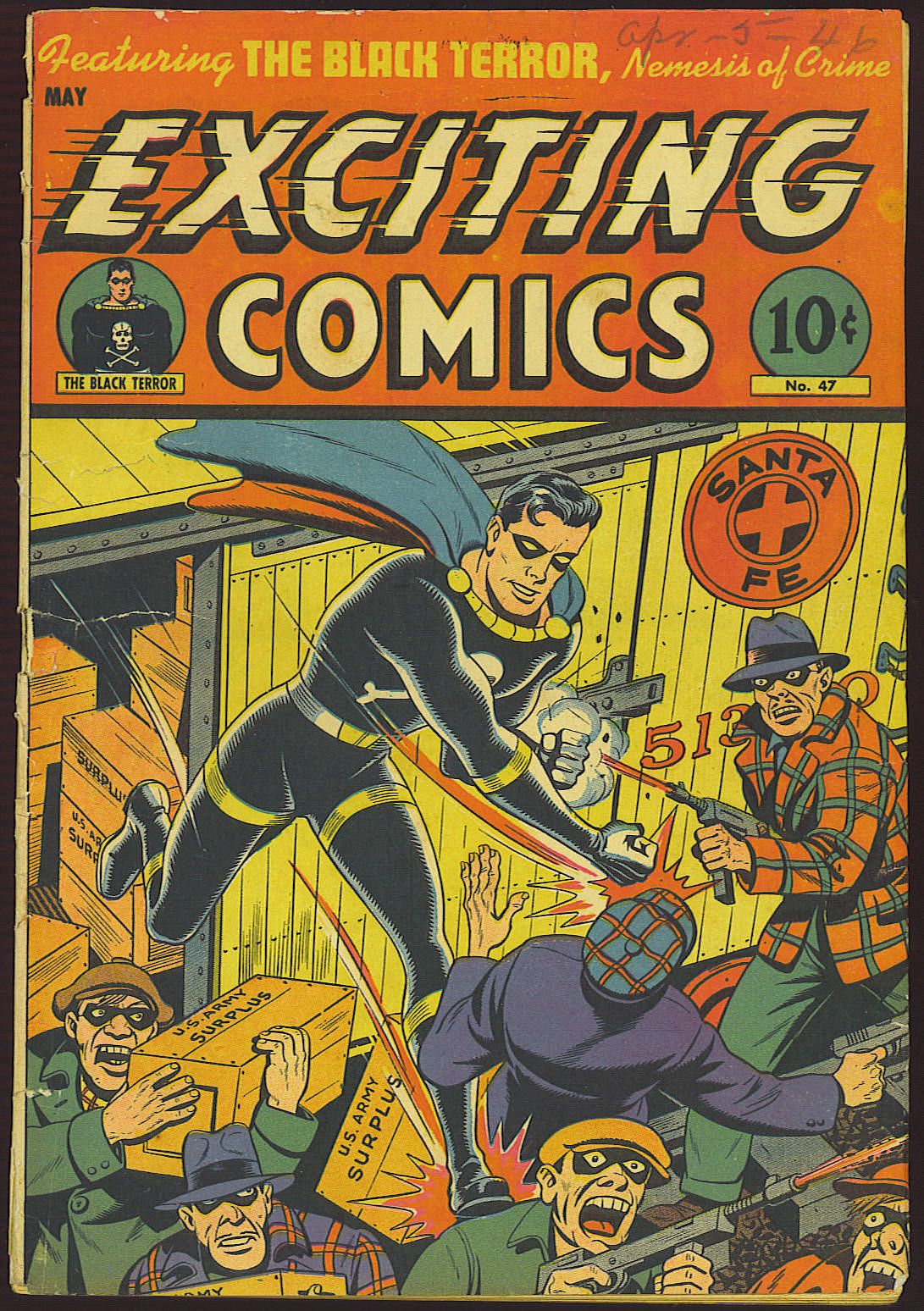 Read online Exciting Comics comic -  Issue #47 - 1