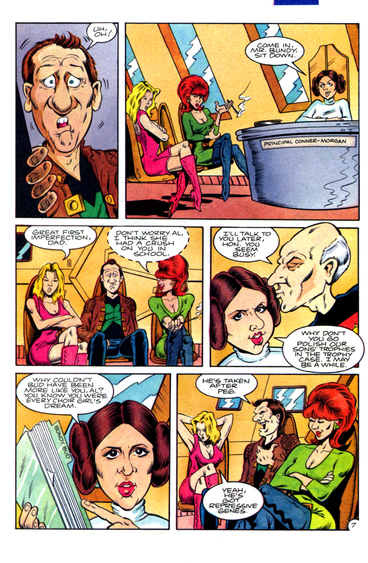 Read online Married... with Children: 2099 comic -  Issue #1 - 9