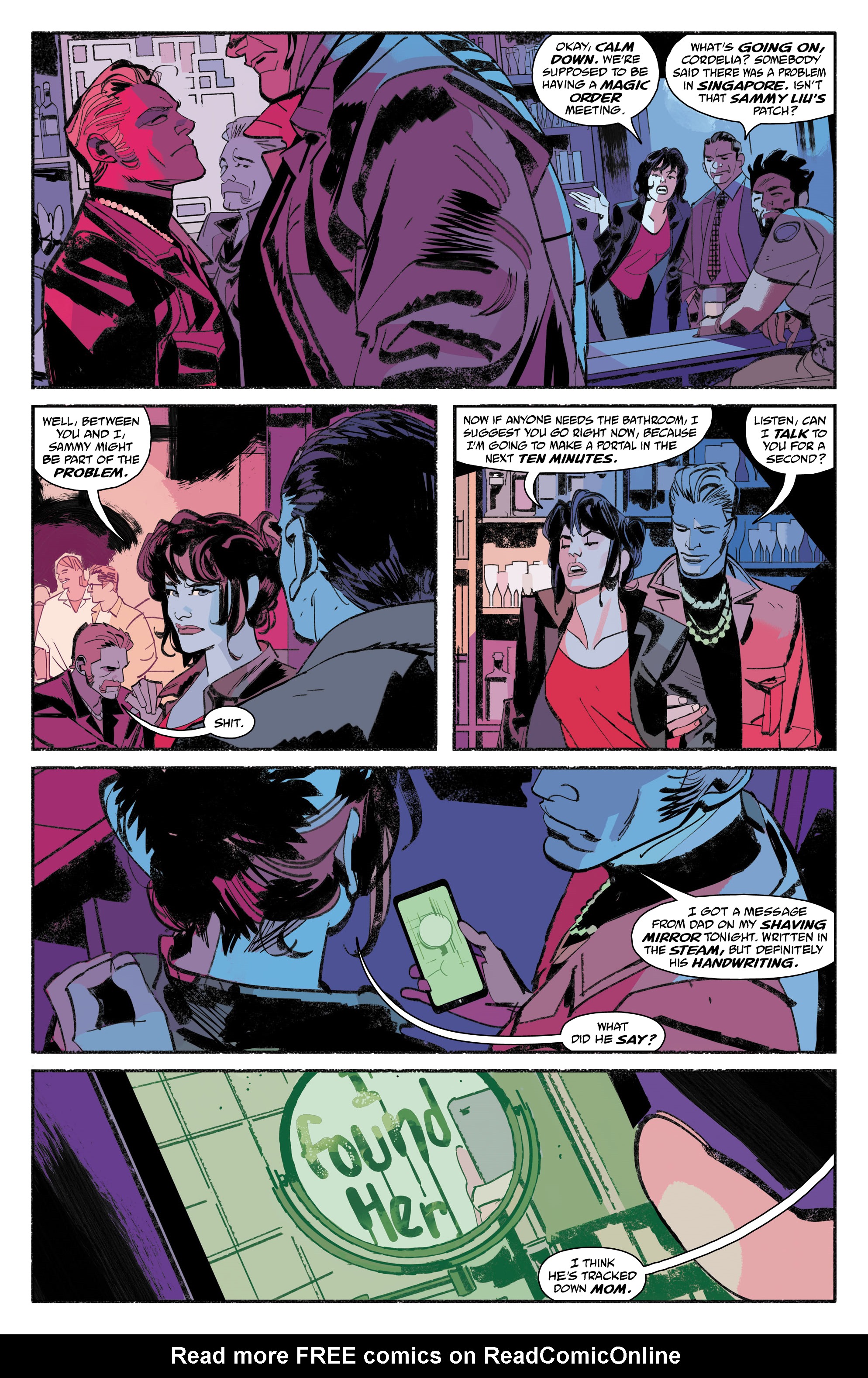 Read online The Magic Order 3 comic -  Issue #1 - 17