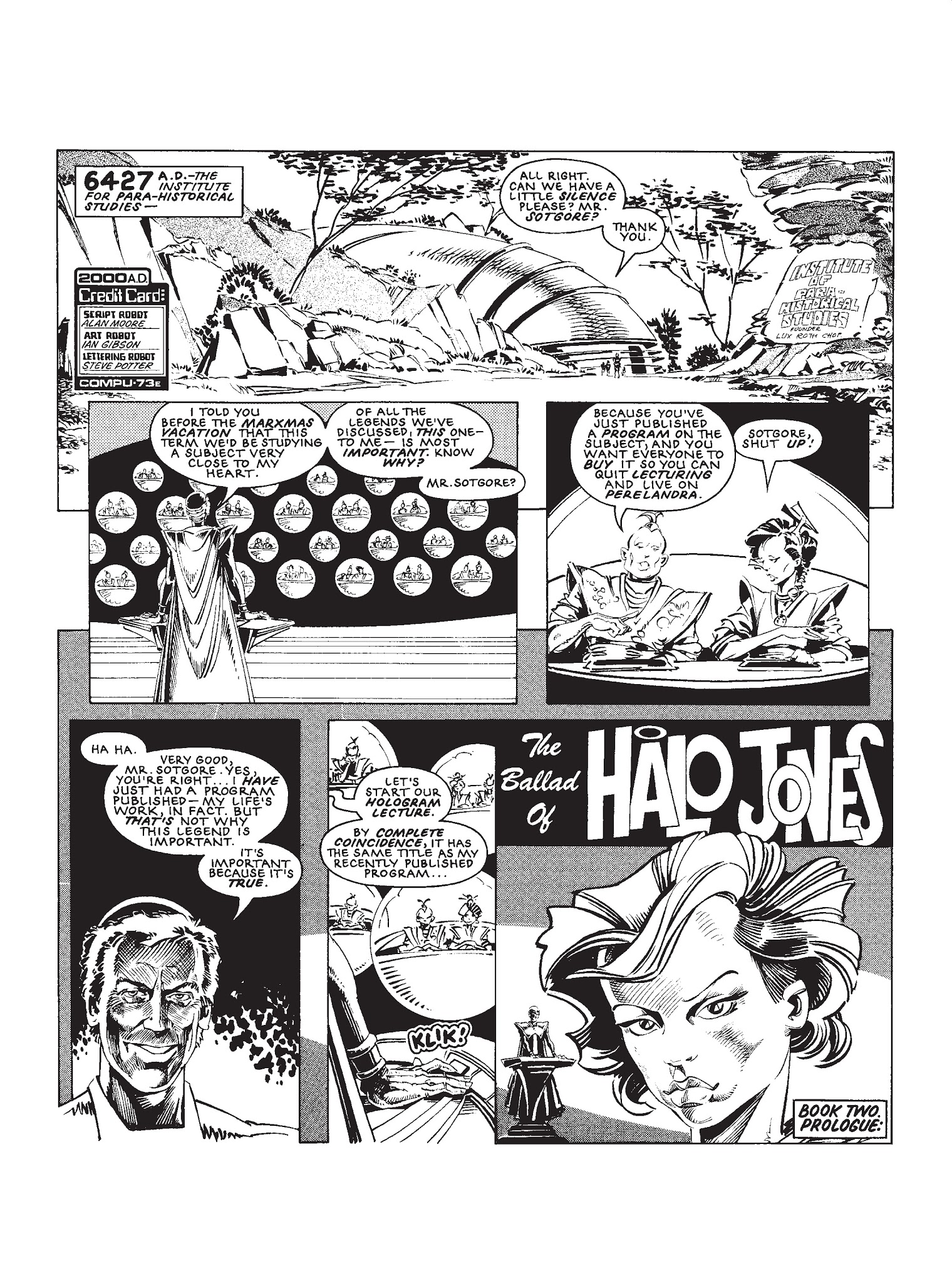 Read online The Ballad of Halo Jones comic -  Issue # TPB - 57