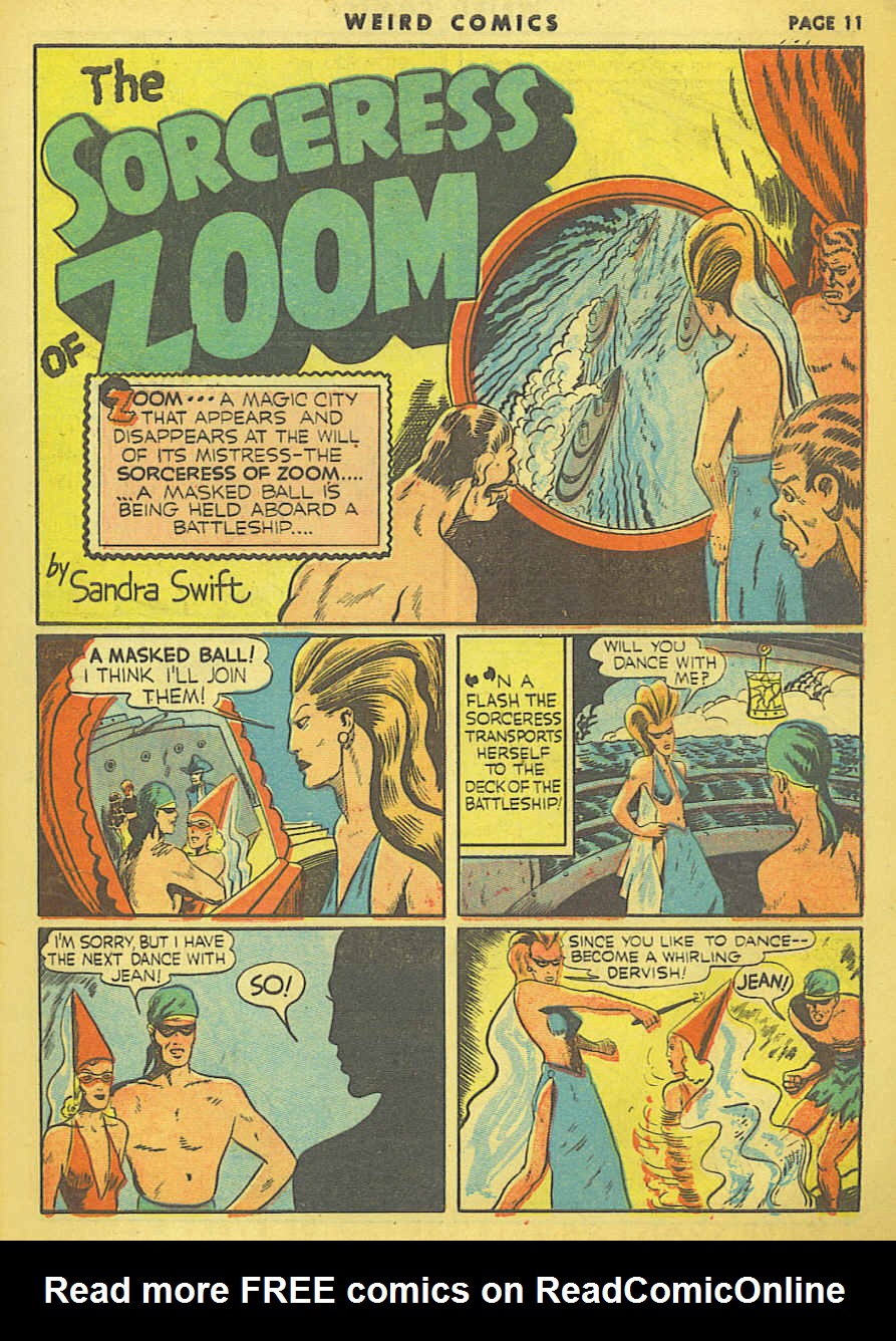 Read online Weird Comics comic -  Issue #10 - 12