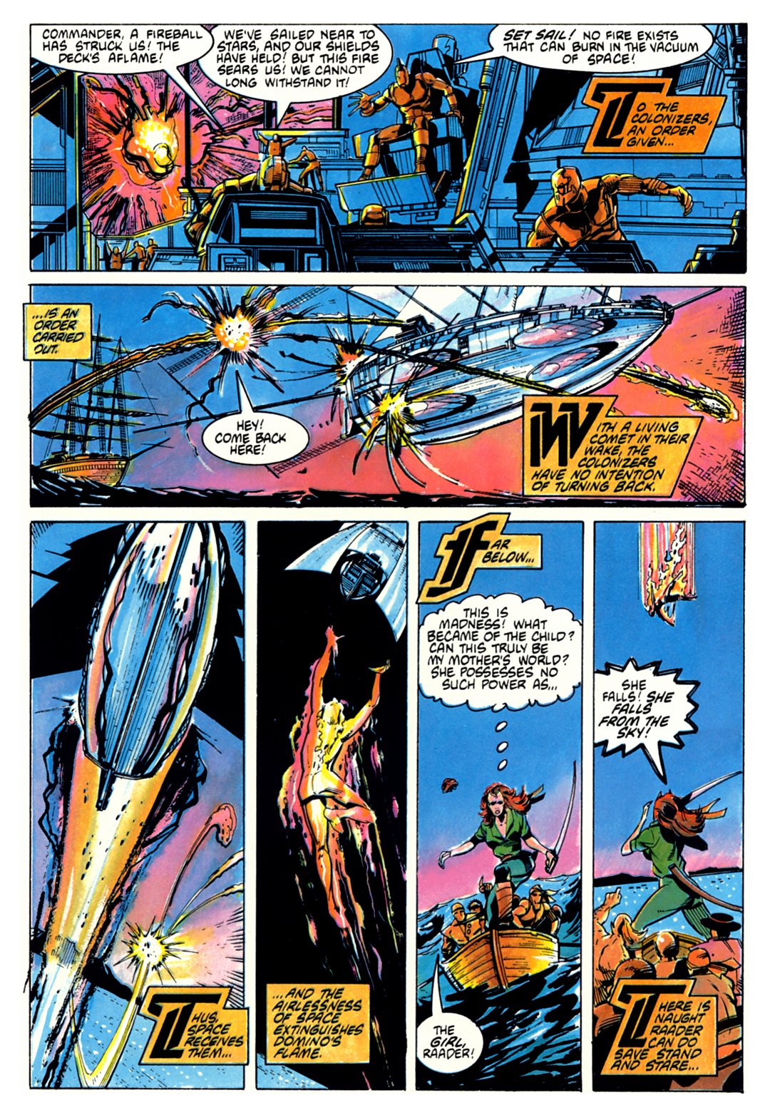 Read online Marvel Graphic Novel comic -  Issue #14 - Swords of the Swashbucklers - 56