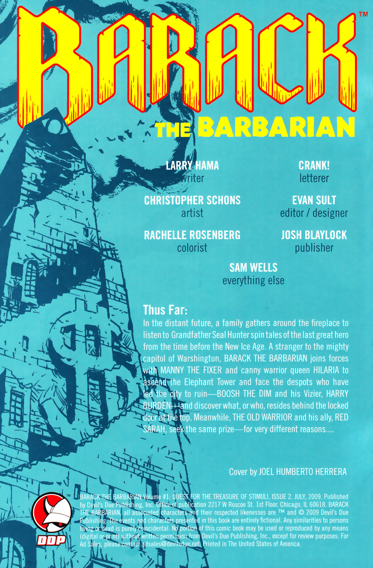 Read online Barack the Barbarian comic -  Issue #2 - 2