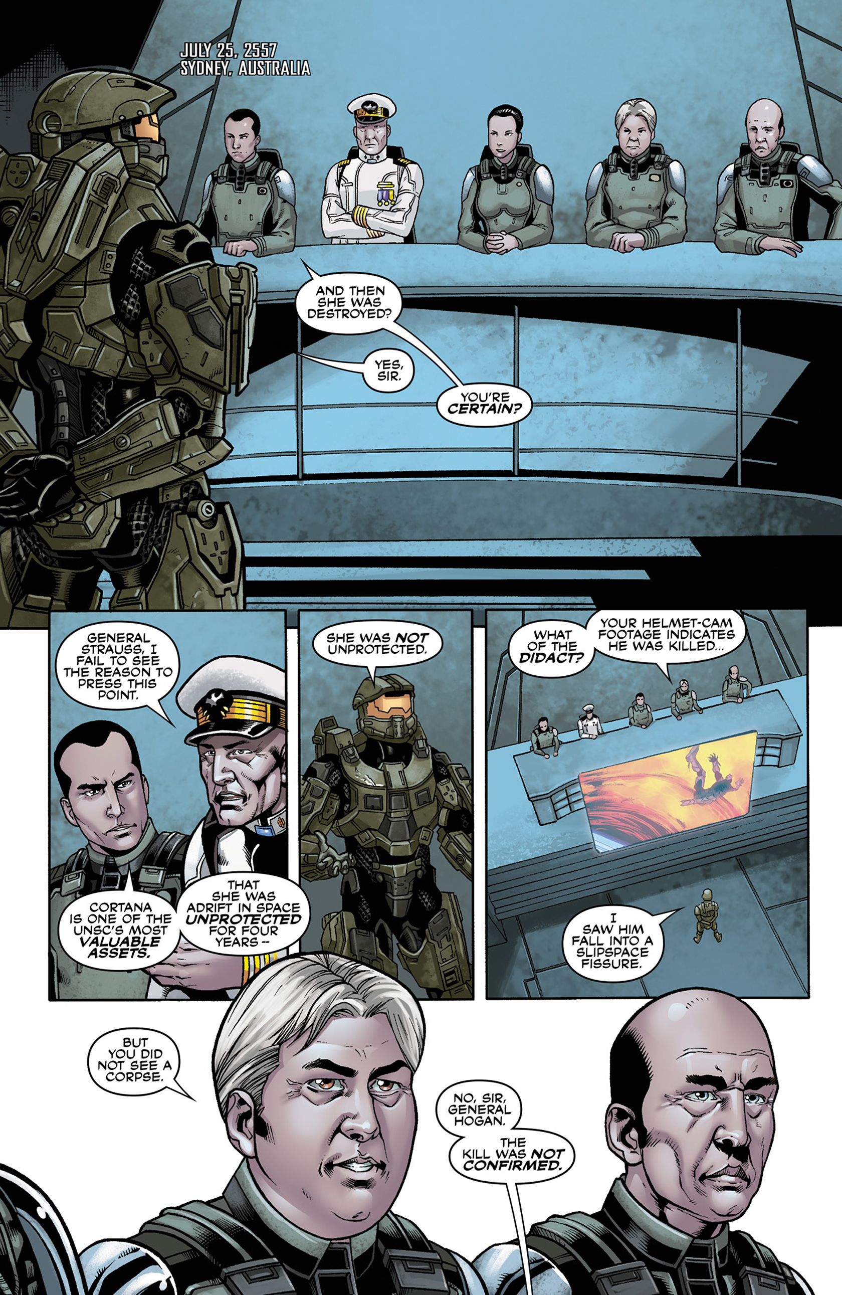Read online Halo: Escalation comic -  Issue #8 - 5