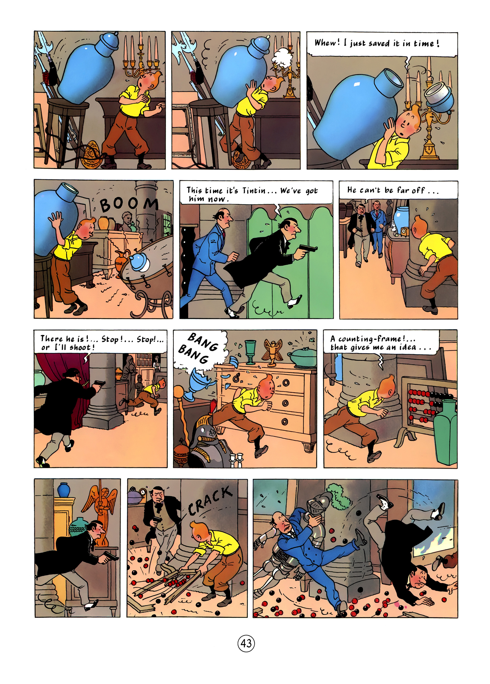 Read online The Adventures of Tintin comic -  Issue #11 - 46