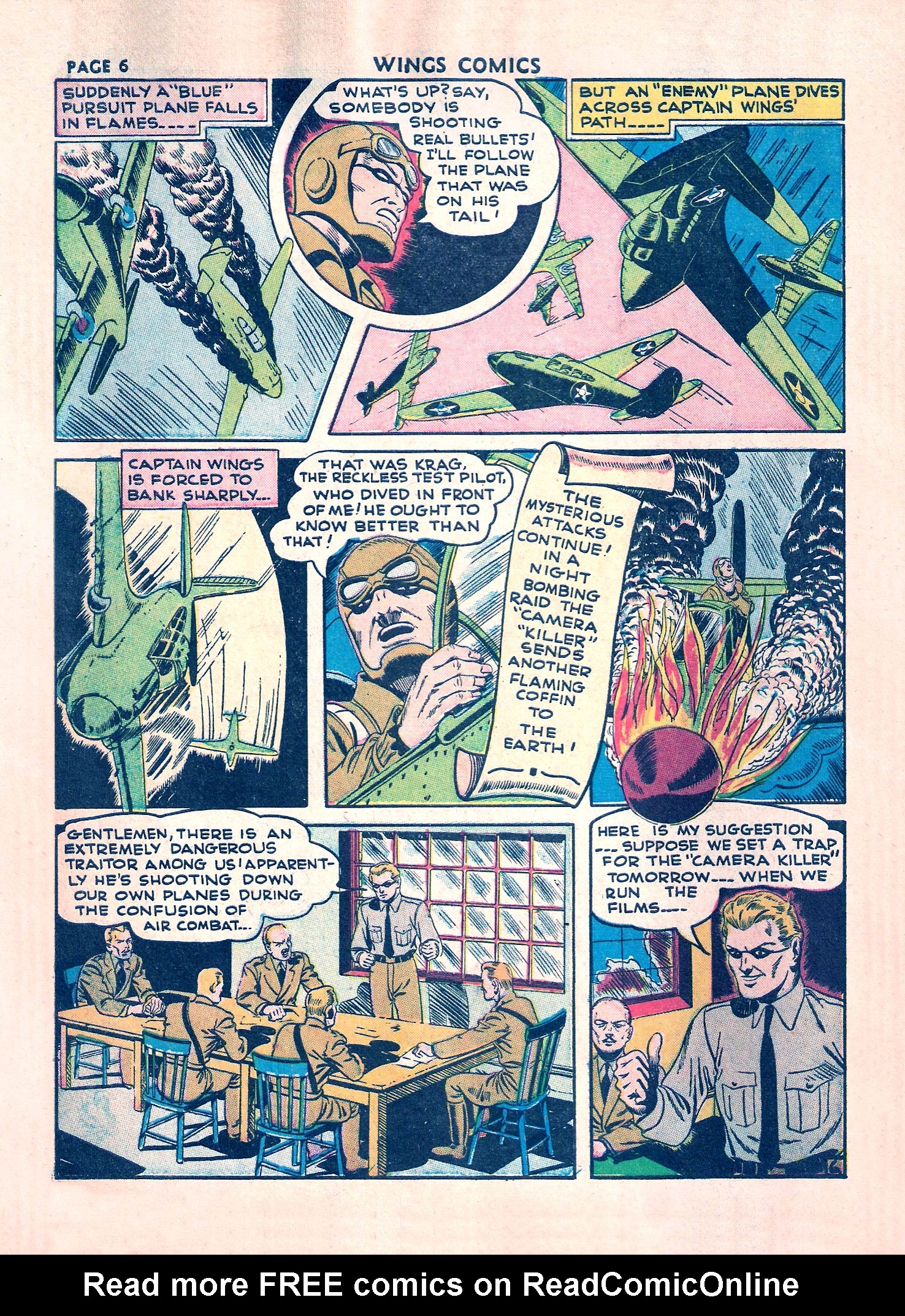 Read online Wings Comics comic -  Issue #17 - 8