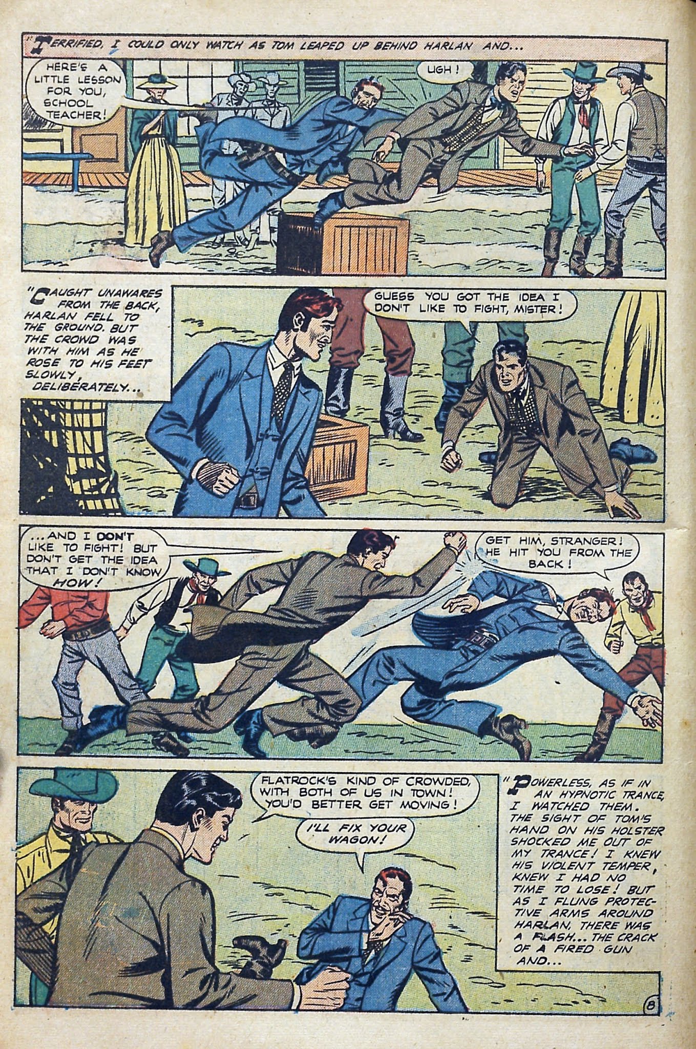 Read online Western Hearts comic -  Issue #9 - 10