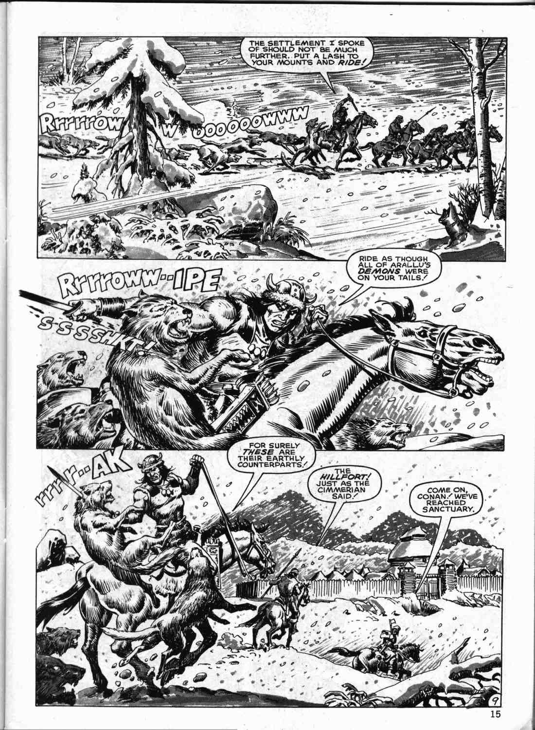 Read online The Savage Sword Of Conan comic -  Issue #133 - 14