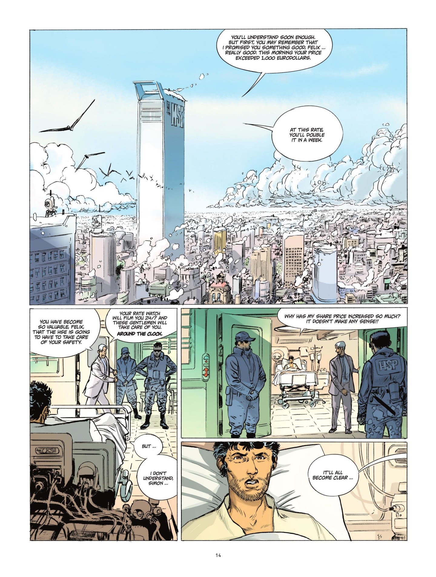 Read online HSE - Human Stock Exchange comic -  Issue #3 - 16