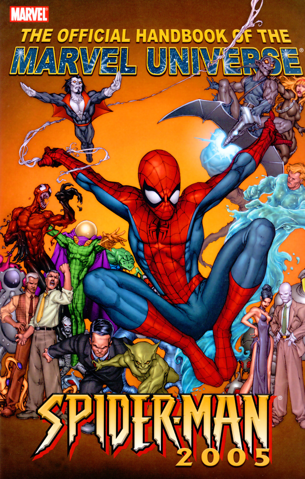 Read online Official Handbook of the Marvel Universe: Spider-Man 2005 comic -  Issue # Full - 1