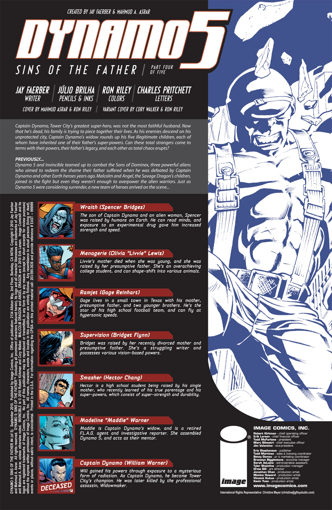 Read online Dynamo 5: Sins Of The Father comic -  Issue #4 - 2