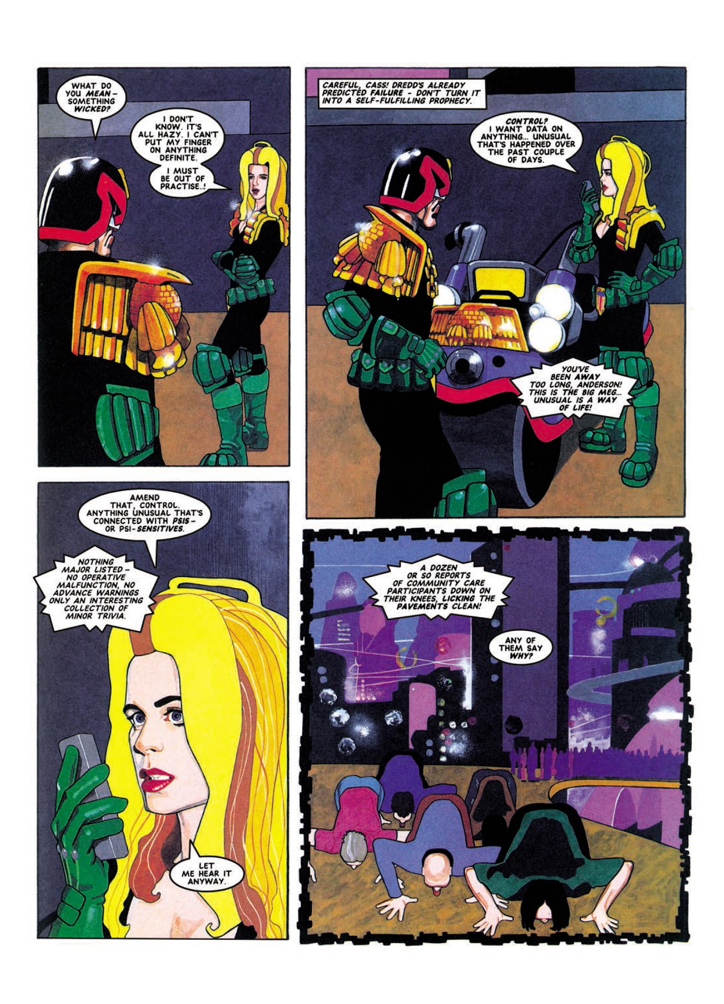 Read online Judge Anderson: The Psi Files comic -  Issue # TPB 3 - 20