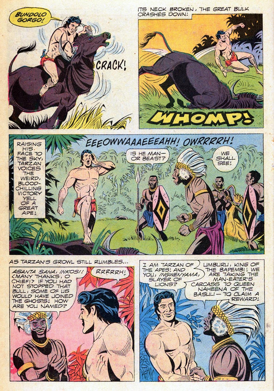 Read online Tarzan (1962) comic -  Issue #205 - 6