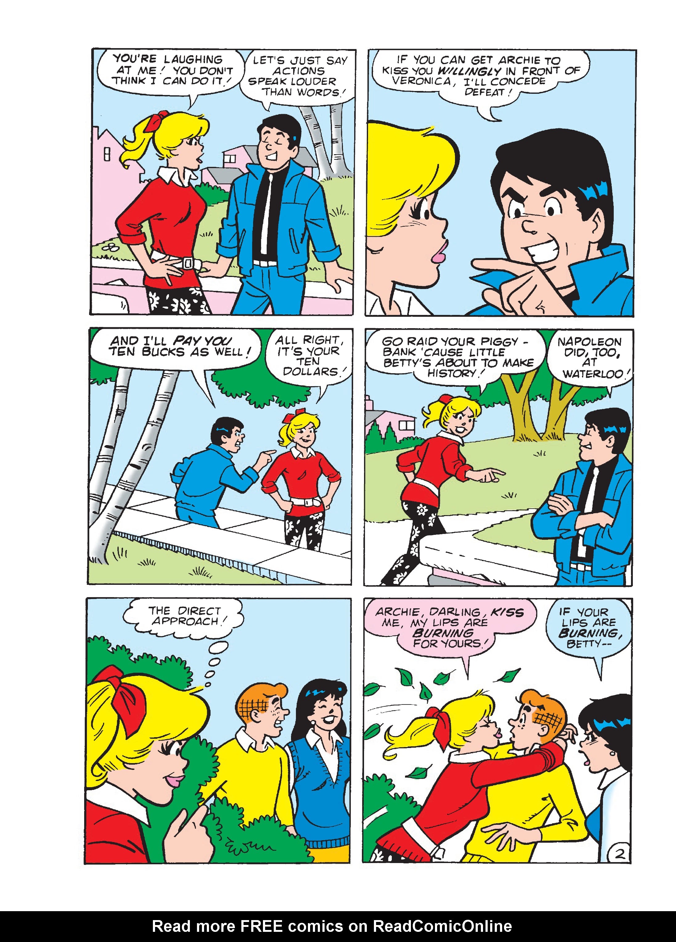 Read online Betty & Veronica Friends Double Digest comic -  Issue #279 - 136
