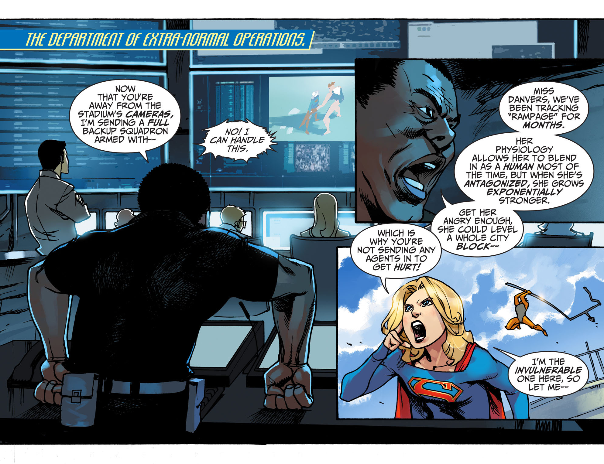 Read online Adventures of Supergirl comic -  Issue #1 - 15