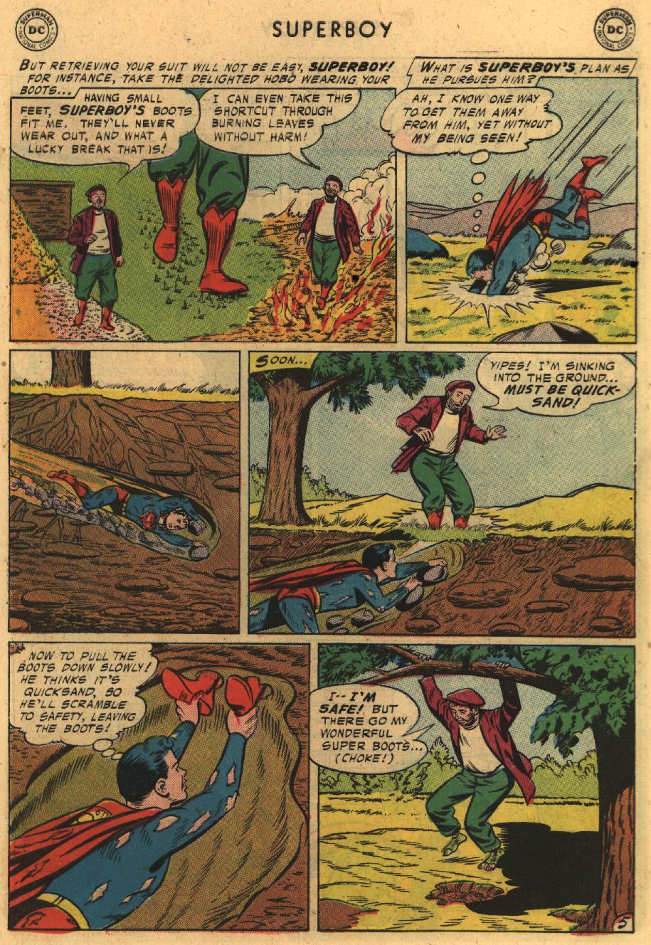 Read online Superboy (1949) comic -  Issue #53 - 6