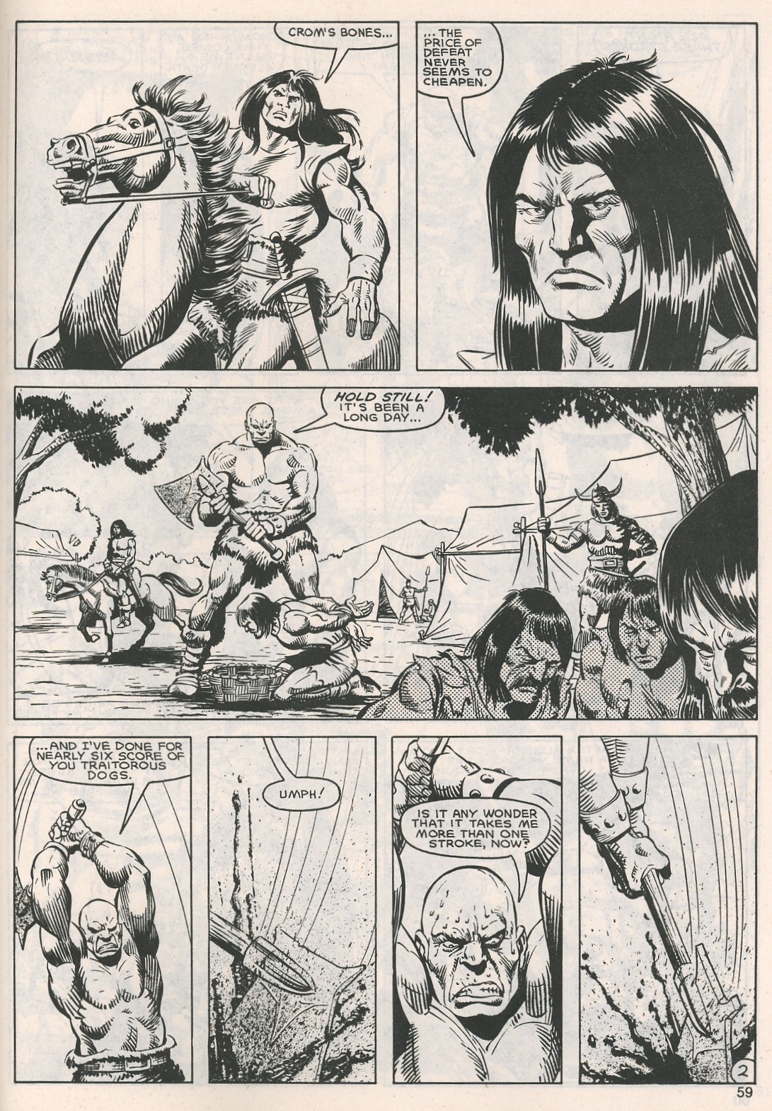 Read online The Savage Sword Of Conan comic -  Issue #116 - 59