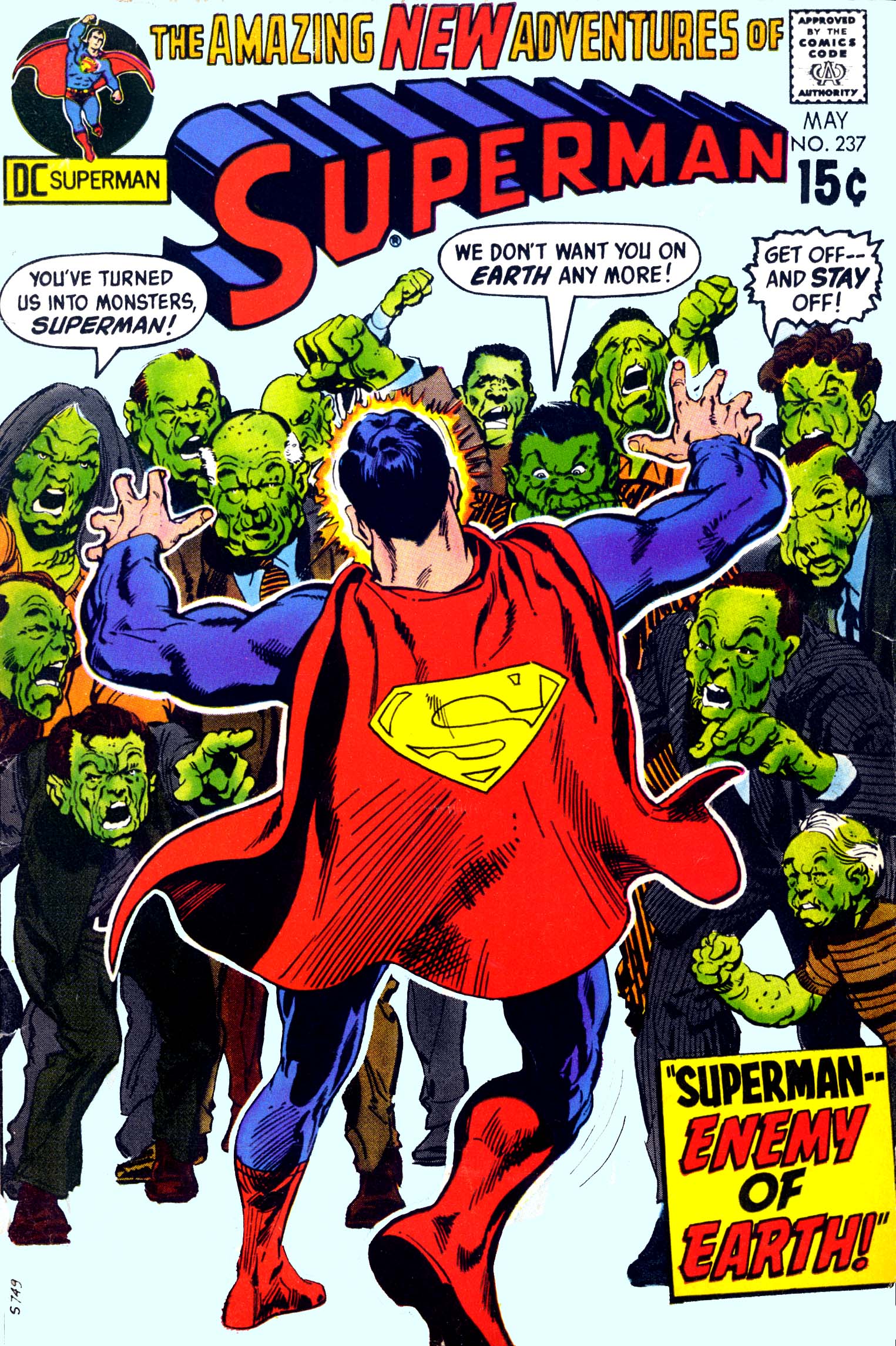 Read online Superman (1939) comic -  Issue #237 - 1