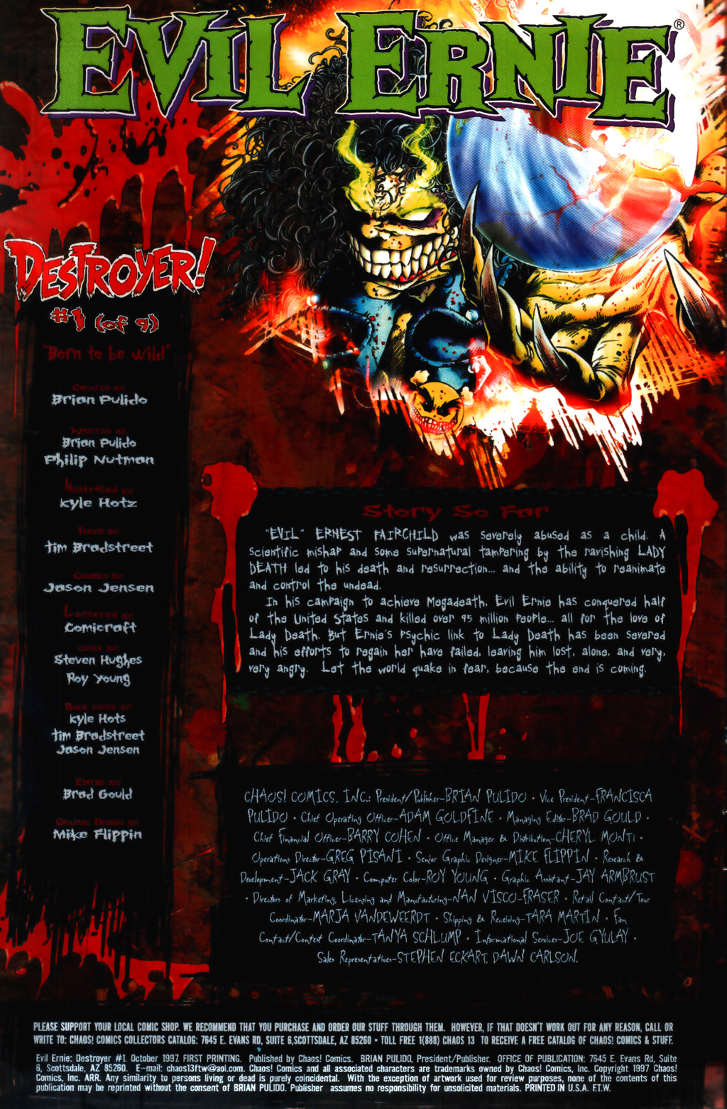 Read online Evil Ernie: Destroyer comic -  Issue #1 - 2