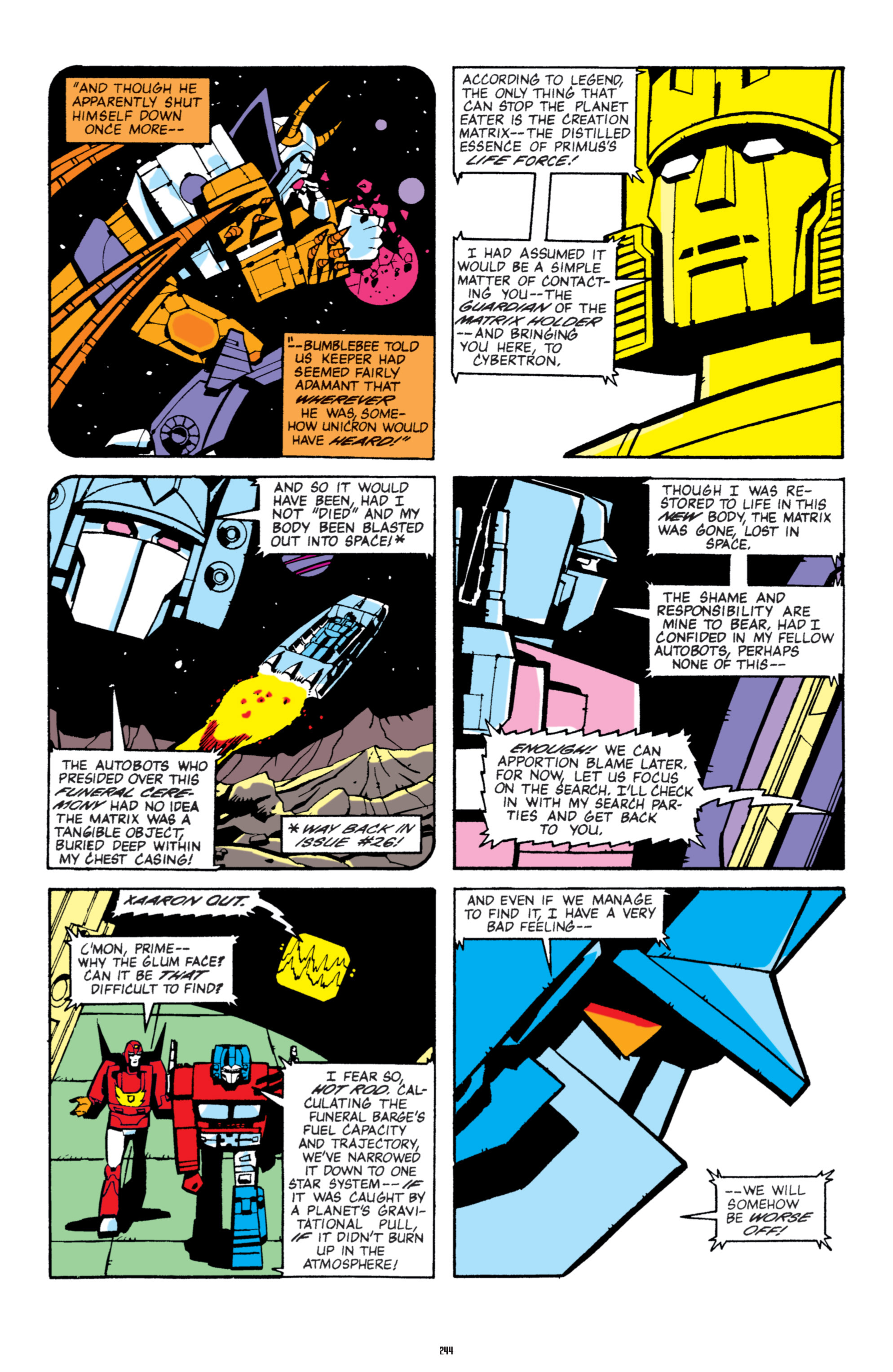 Read online The Transformers Classics comic -  Issue # TPB 5 - 245