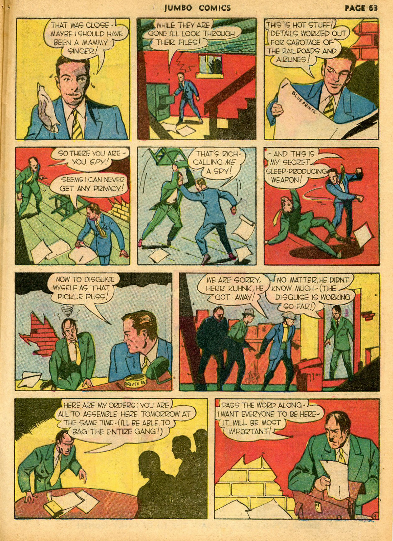 Read online Jumbo Comics comic -  Issue #21 - 65