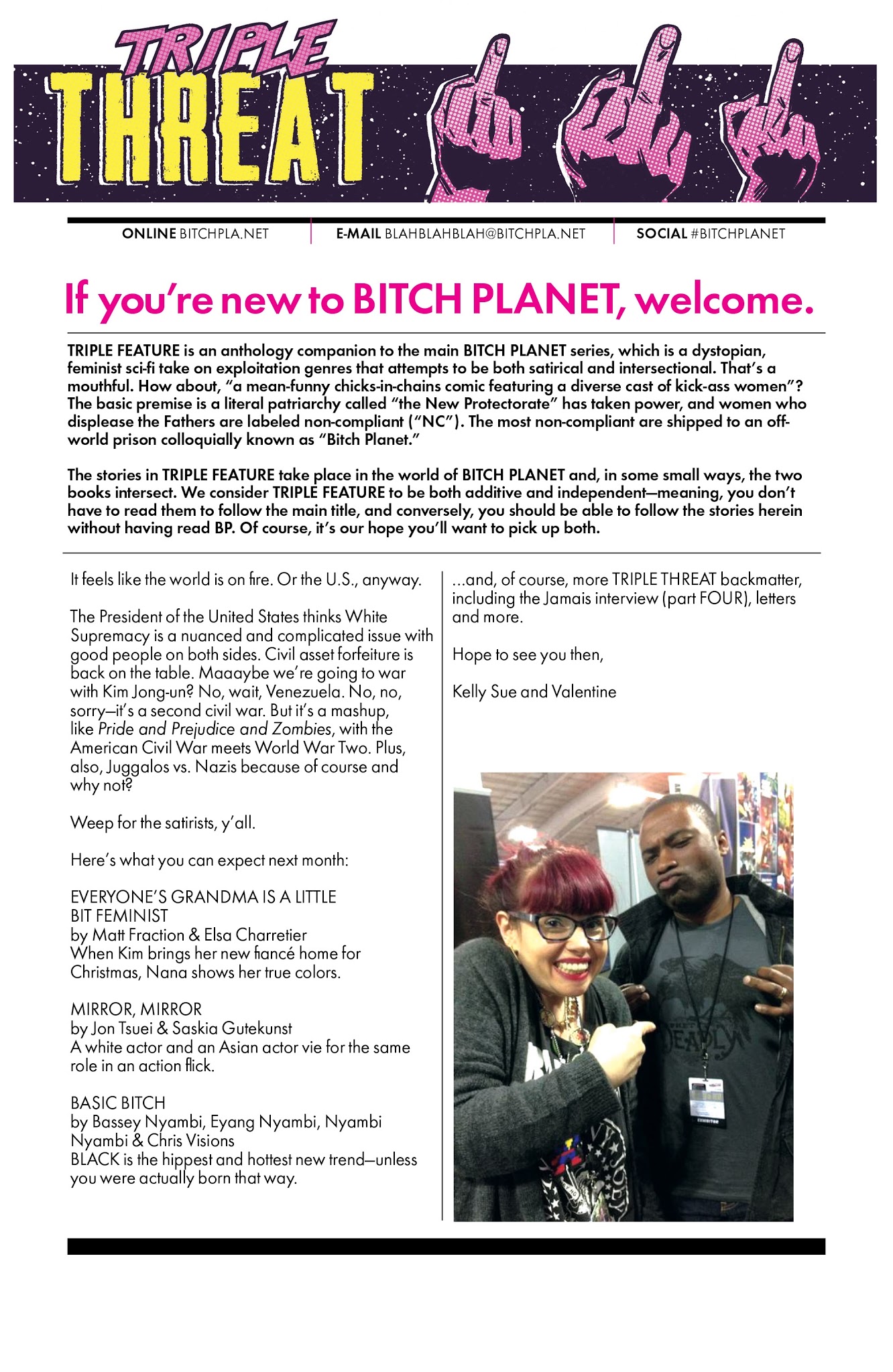 Read online Bitch Planet: Triple Feature comic -  Issue #4 - 25