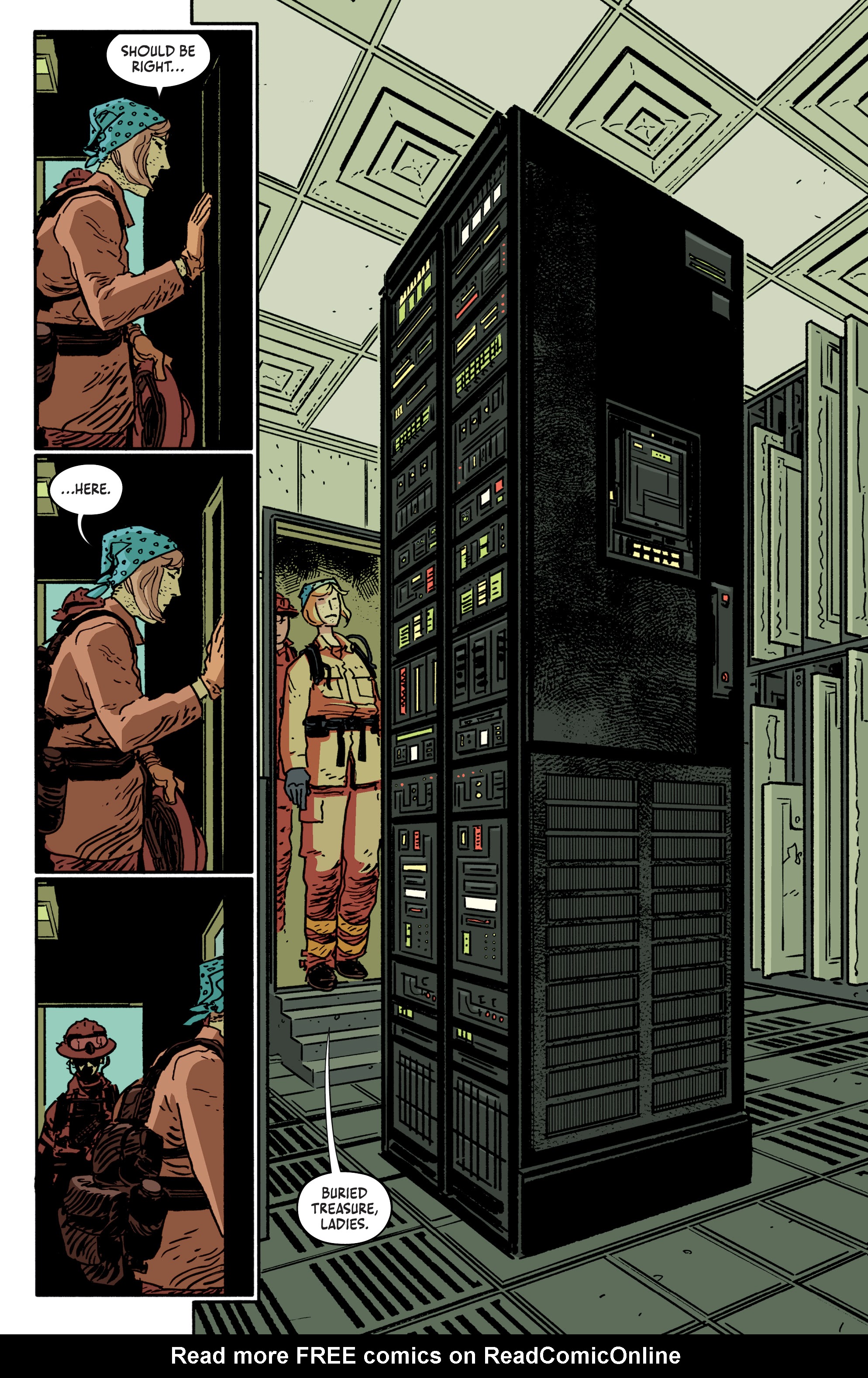 Read online Dark Spaces: Wildfire comic -  Issue #2 - 18