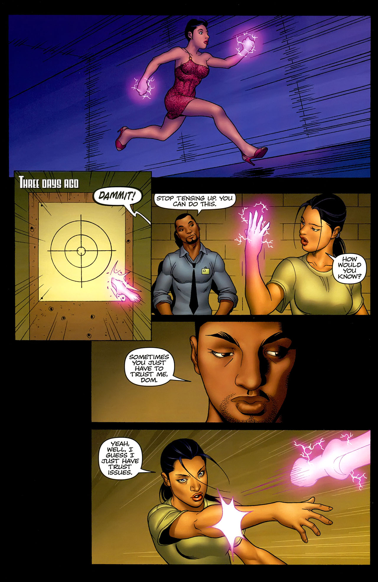 Read online Pilot Season 2007 comic -  Issue # Issue Cyblade - 9