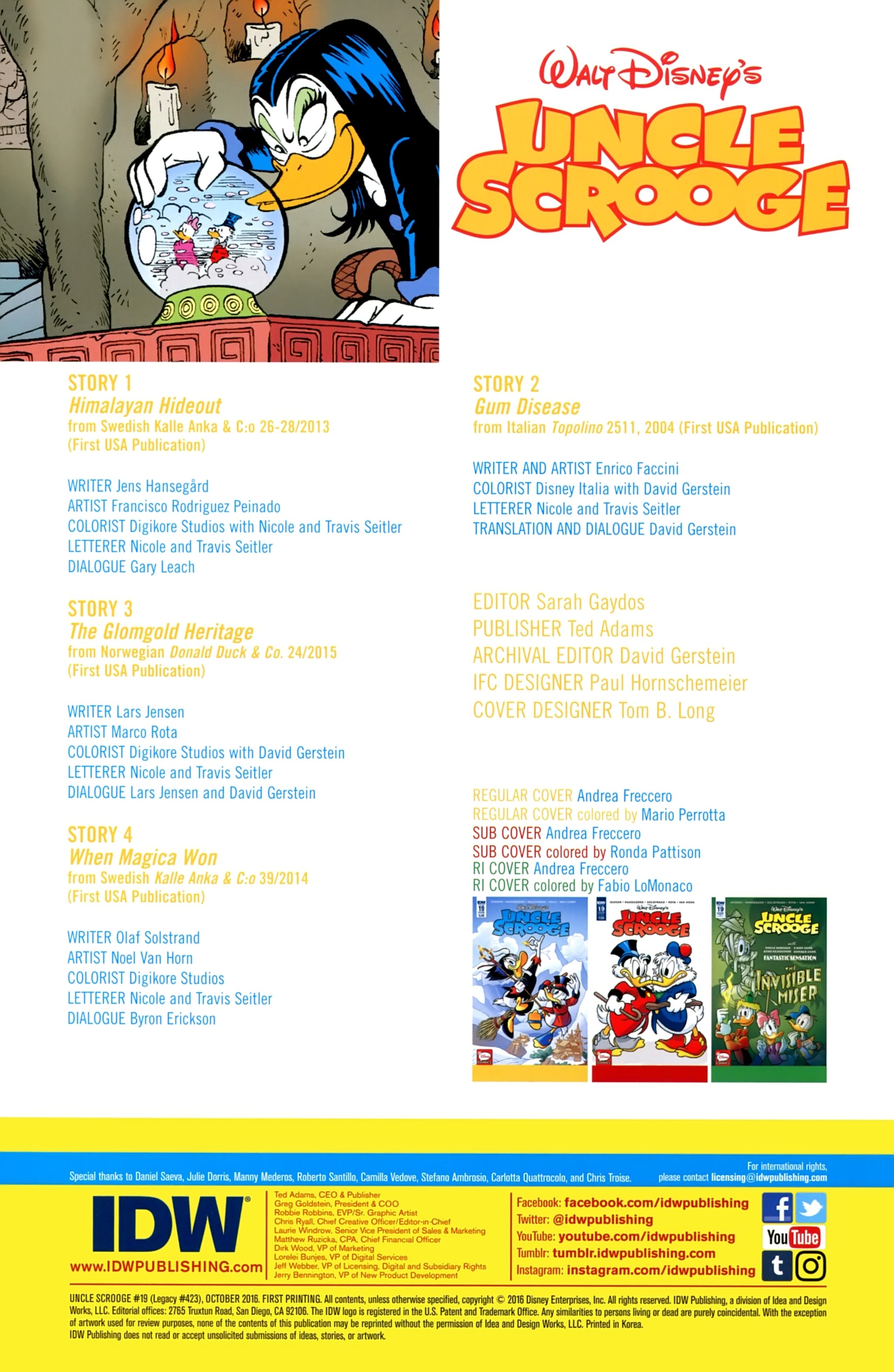 Read online Uncle Scrooge (2015) comic -  Issue #19 - 2