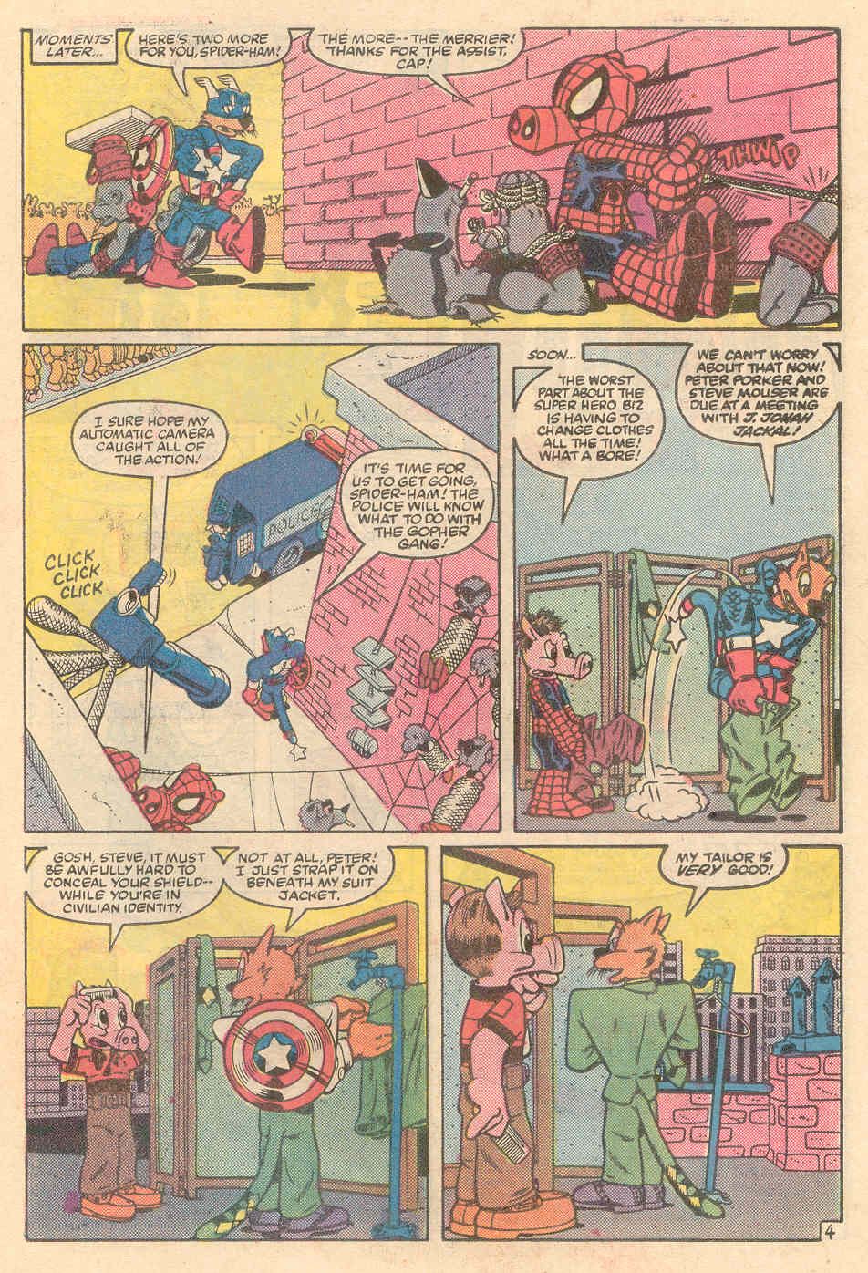 Read online Marvel Tails Starring Peter Porker, The Spectacular Spider-Ham comic -  Issue # Full - 5