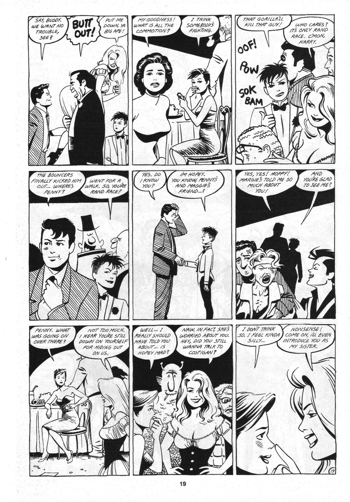 Read online Love and Rockets (1982) comic -  Issue #4 - 21