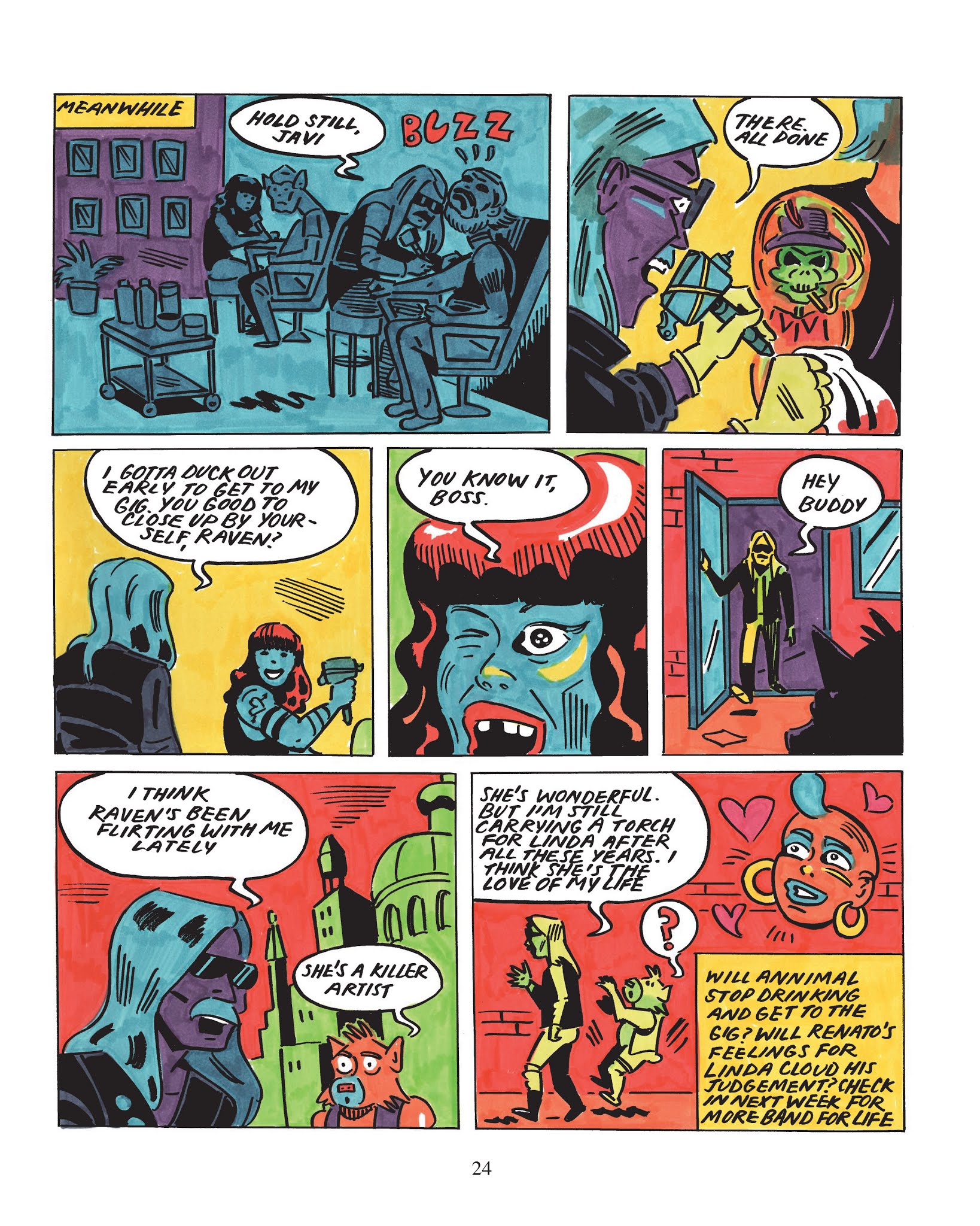 Read online Band for Life comic -  Issue # TPB (Part 1) - 25