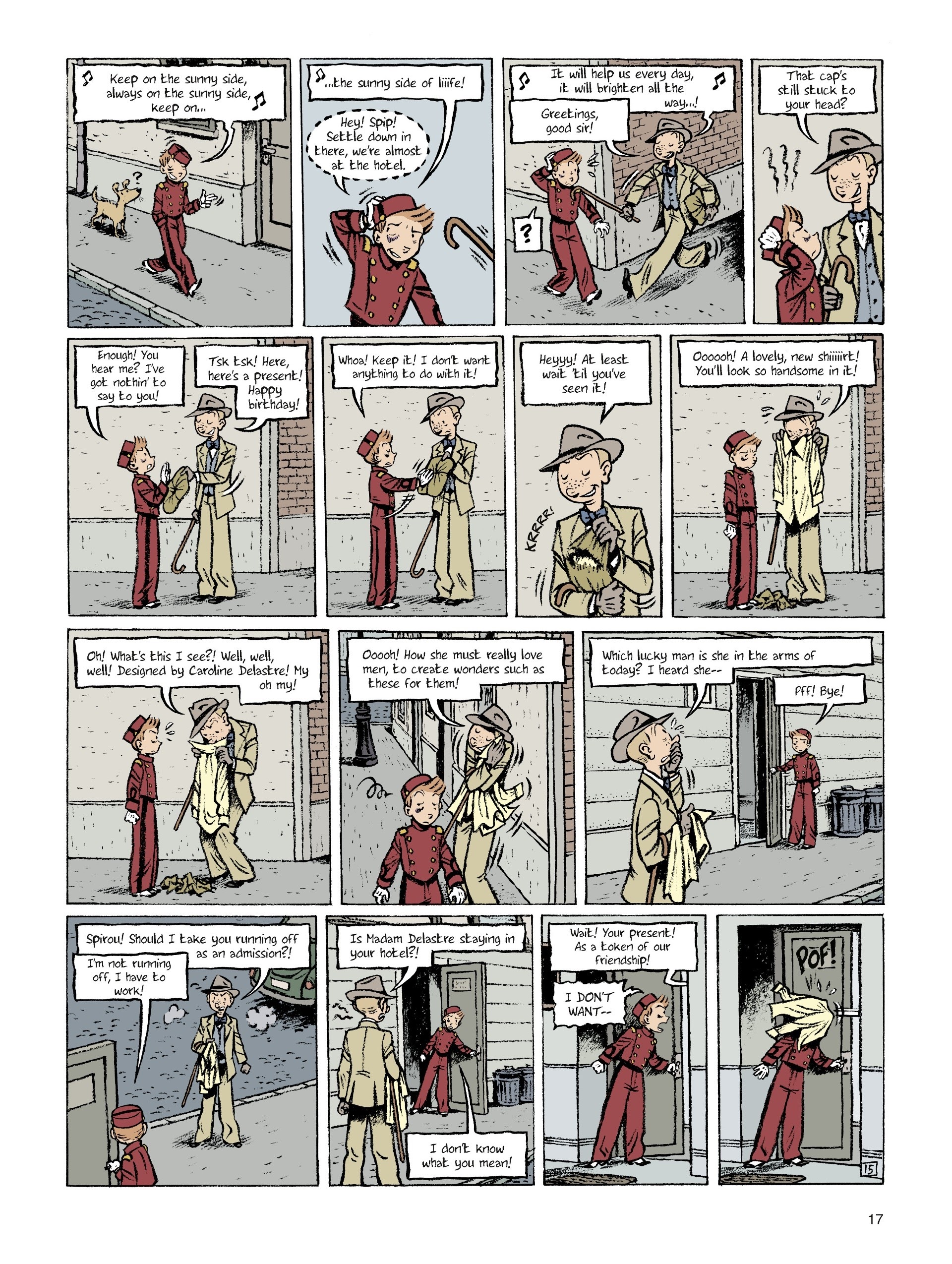 Read online Spirou: The Diary of a Naive Young Man comic -  Issue # TPB - 17