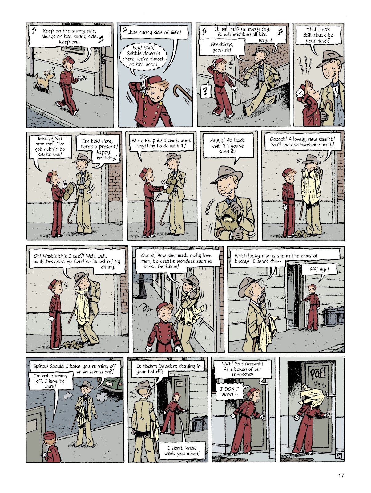 Spirou: The Diary of a Naive Young Man issue TPB - Page 17