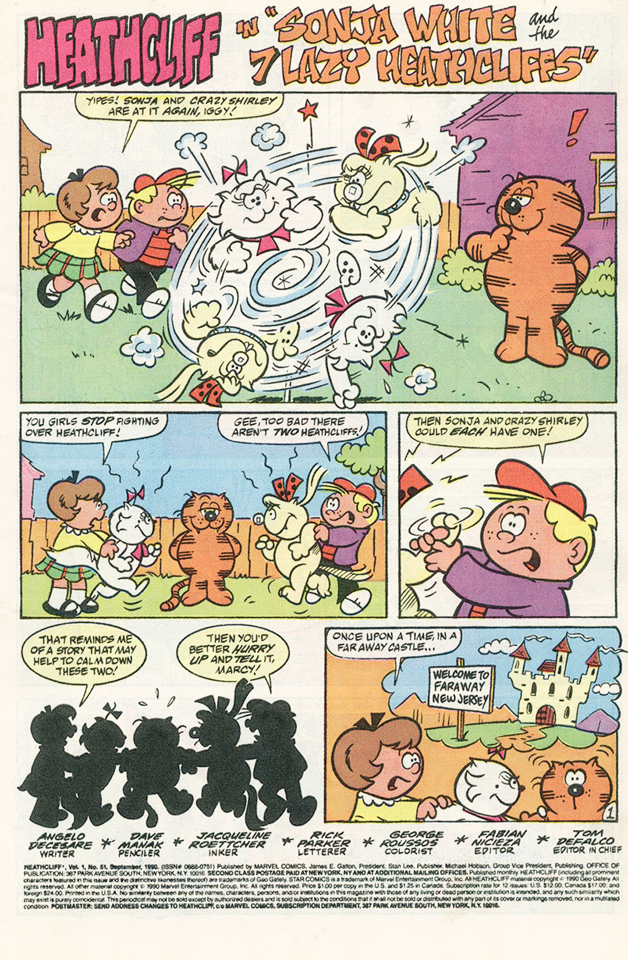 Read online Heathcliff comic -  Issue #51 - 3