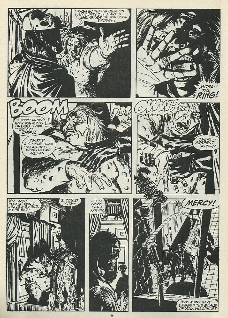 Read online The Savage Sword Of Conan comic -  Issue #185 - 50
