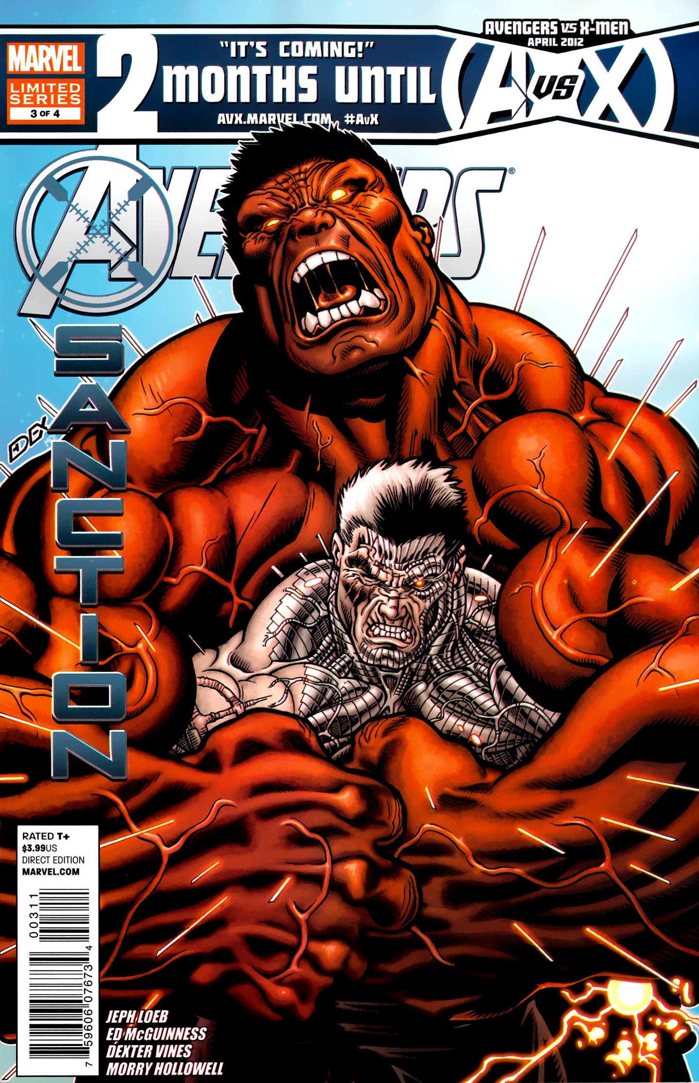 Read online Avengers: X-Sanction comic -  Issue #3 - 1