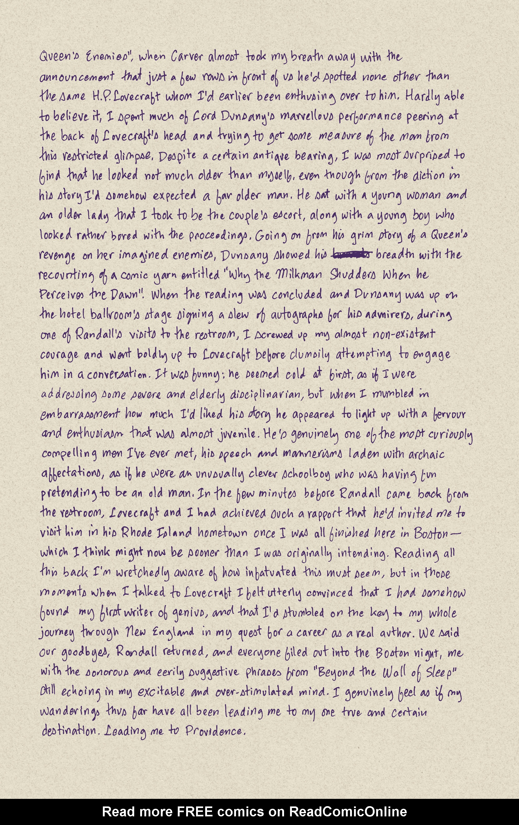 Read online Providence comic -  Issue #8 - 42