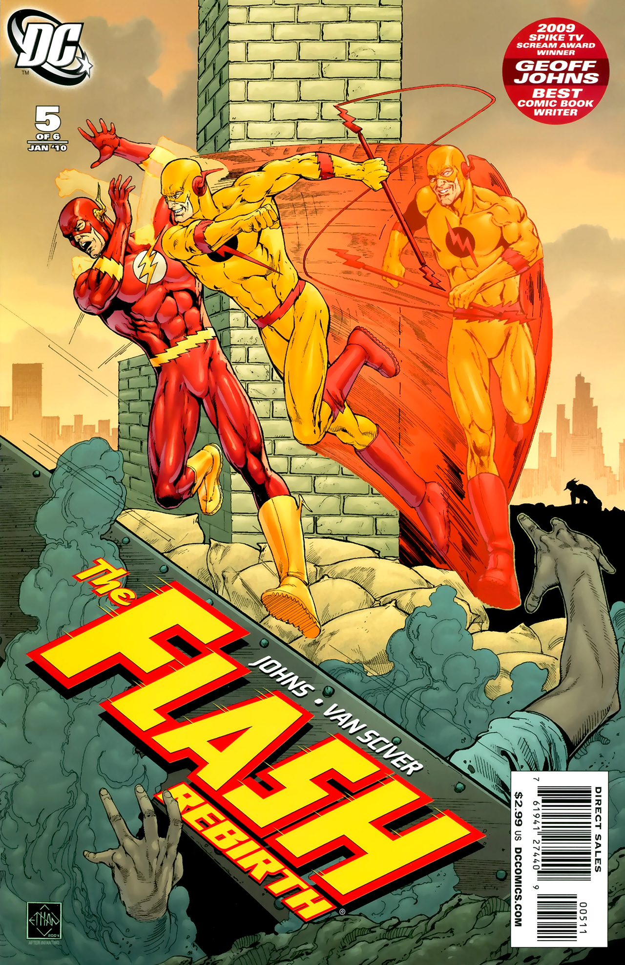 Read online The Flash: Rebirth comic -  Issue #5 - 1