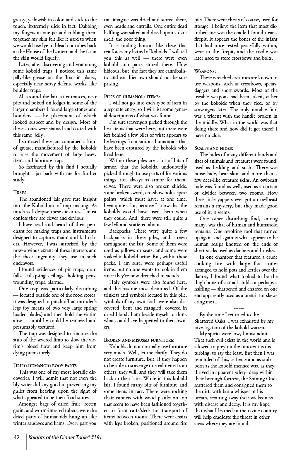 Read online Knights of the Dinner Table comic -  Issue #191 - 44