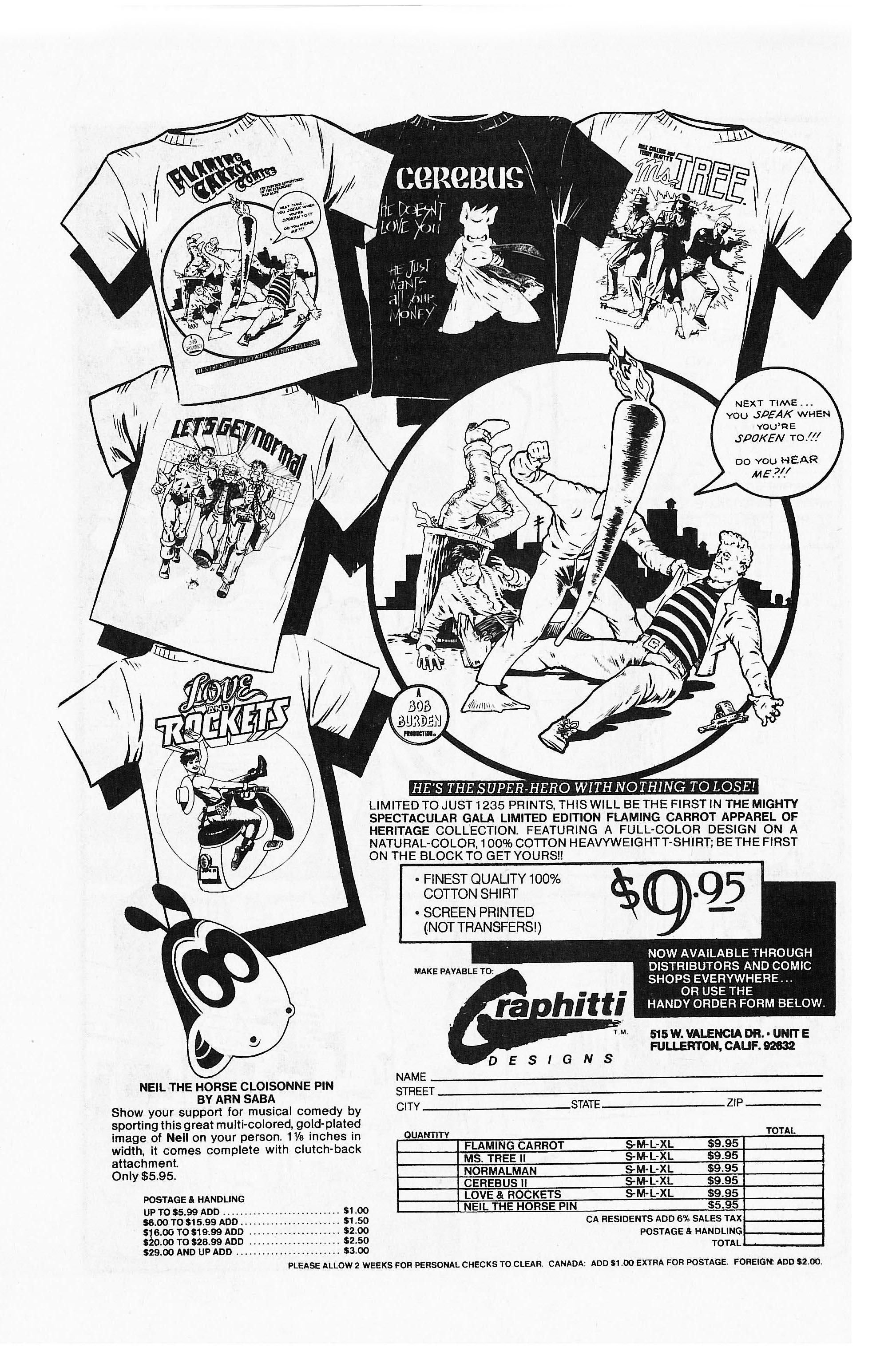 Read online Flaming Carrot Comics (1984) comic -  Issue #9 - 30